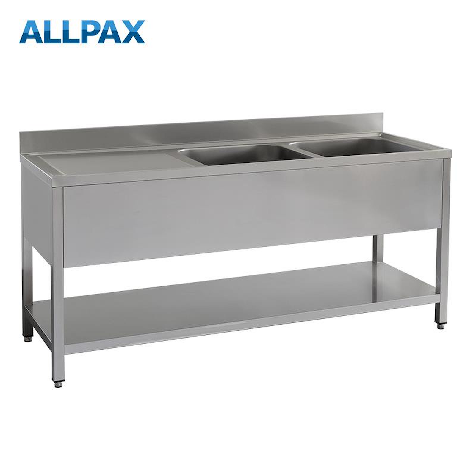 Gastro Spültisch 2 Becken