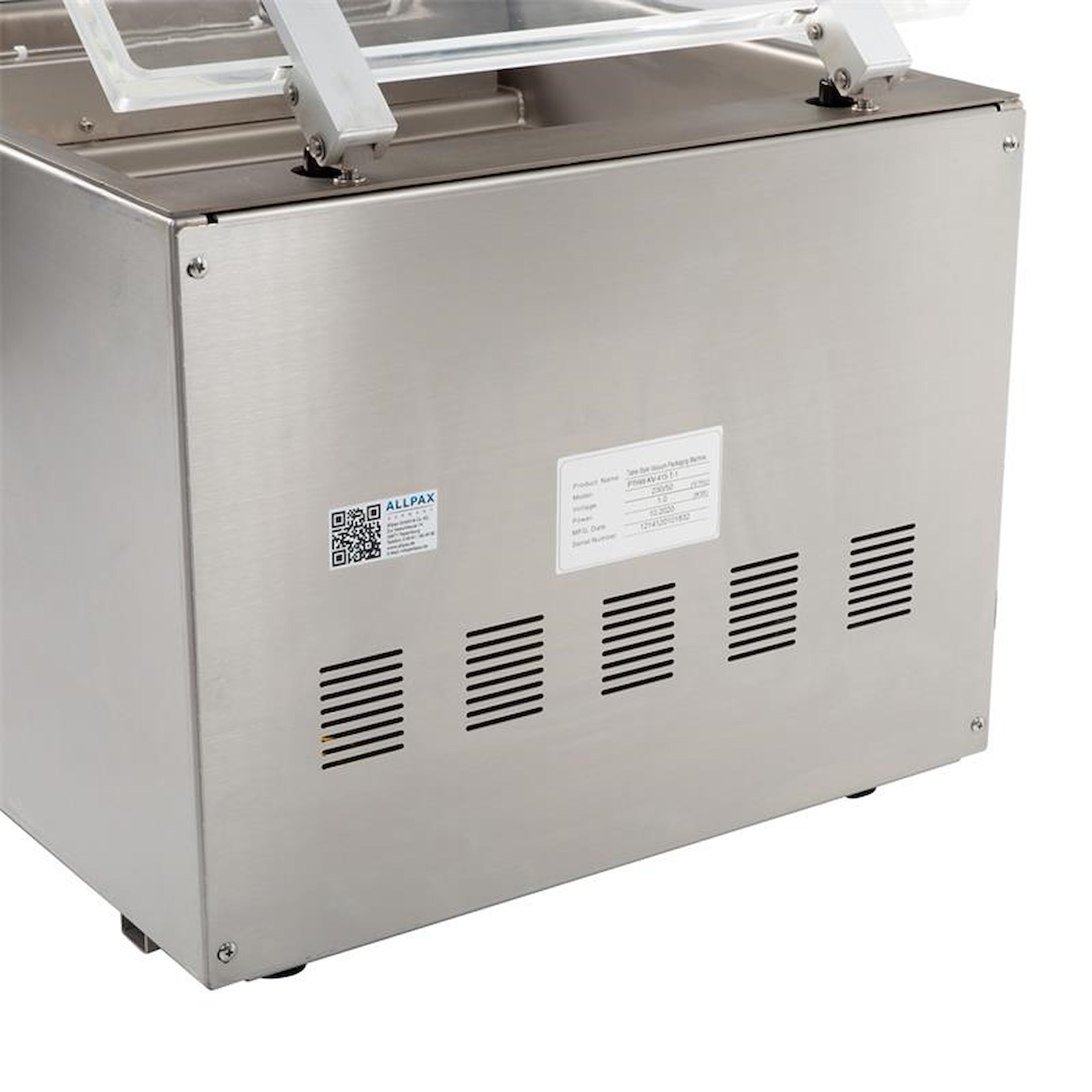 Vakuumiergerät KV 415 Rückseite