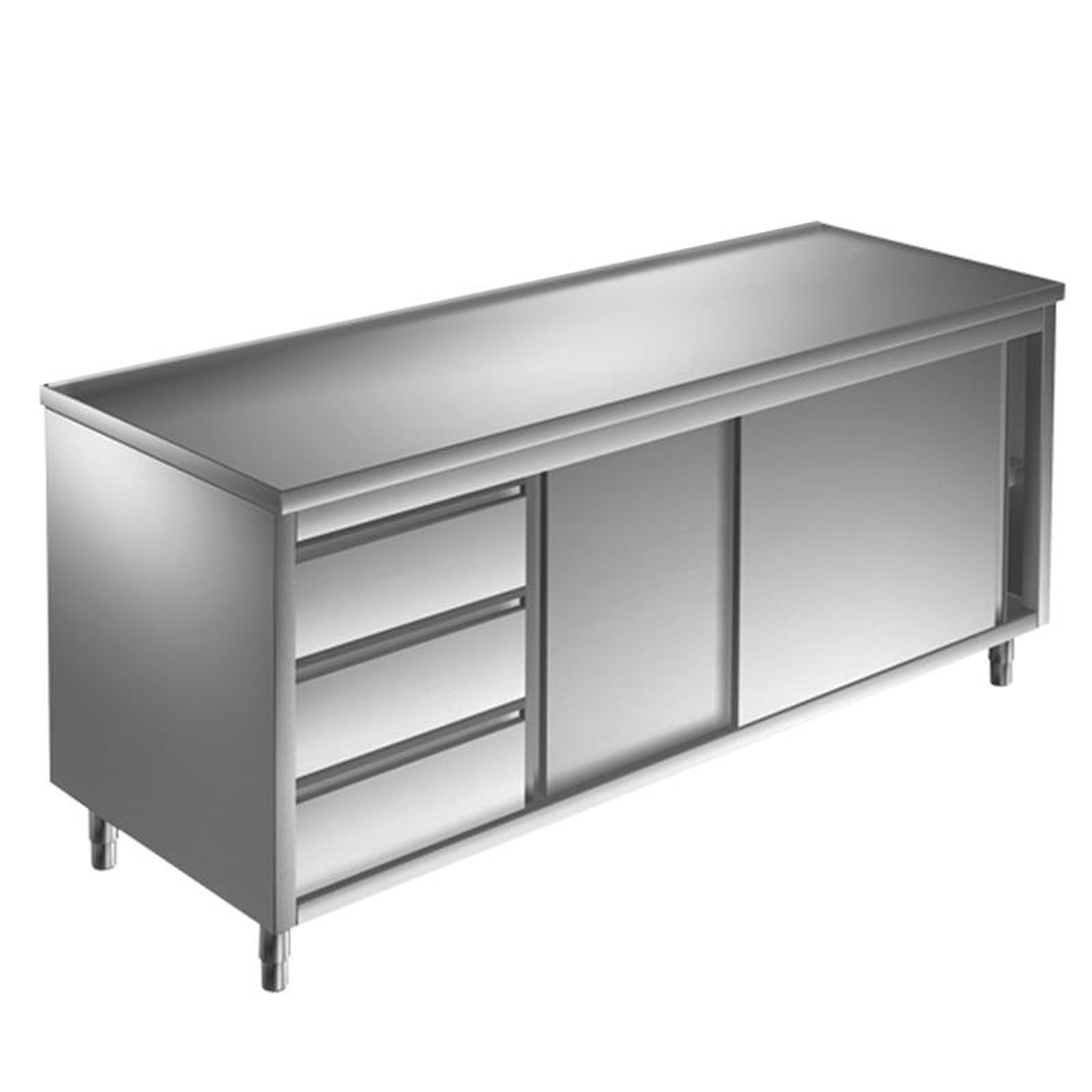 Edelstahlschrank