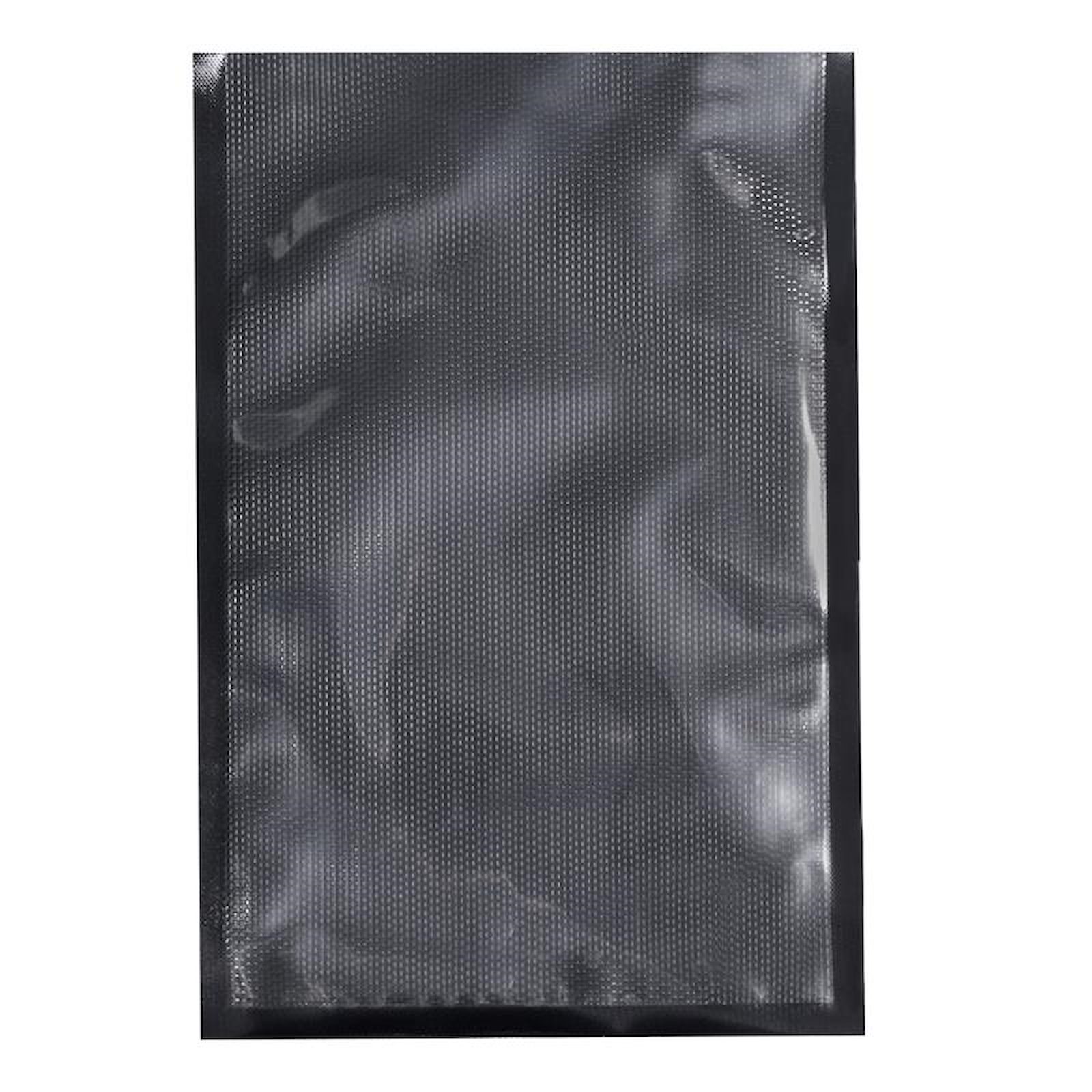 Vakuumbeutel schwarz, einseitig transparent