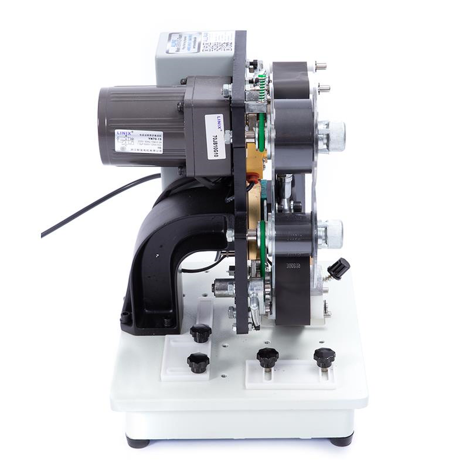Automatische Heißprägemaschine seitlich