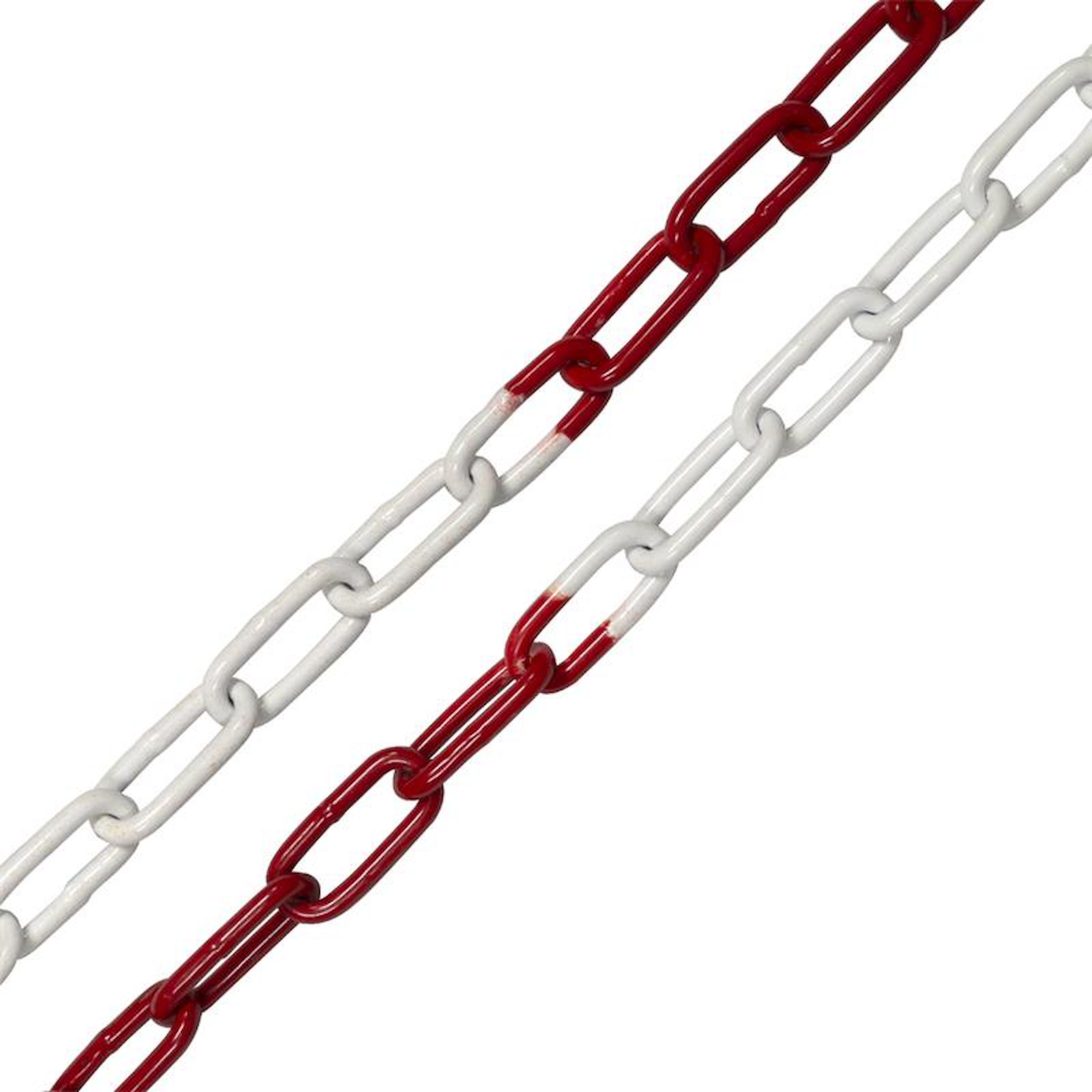 Absperrkette 10 m rot-weiß