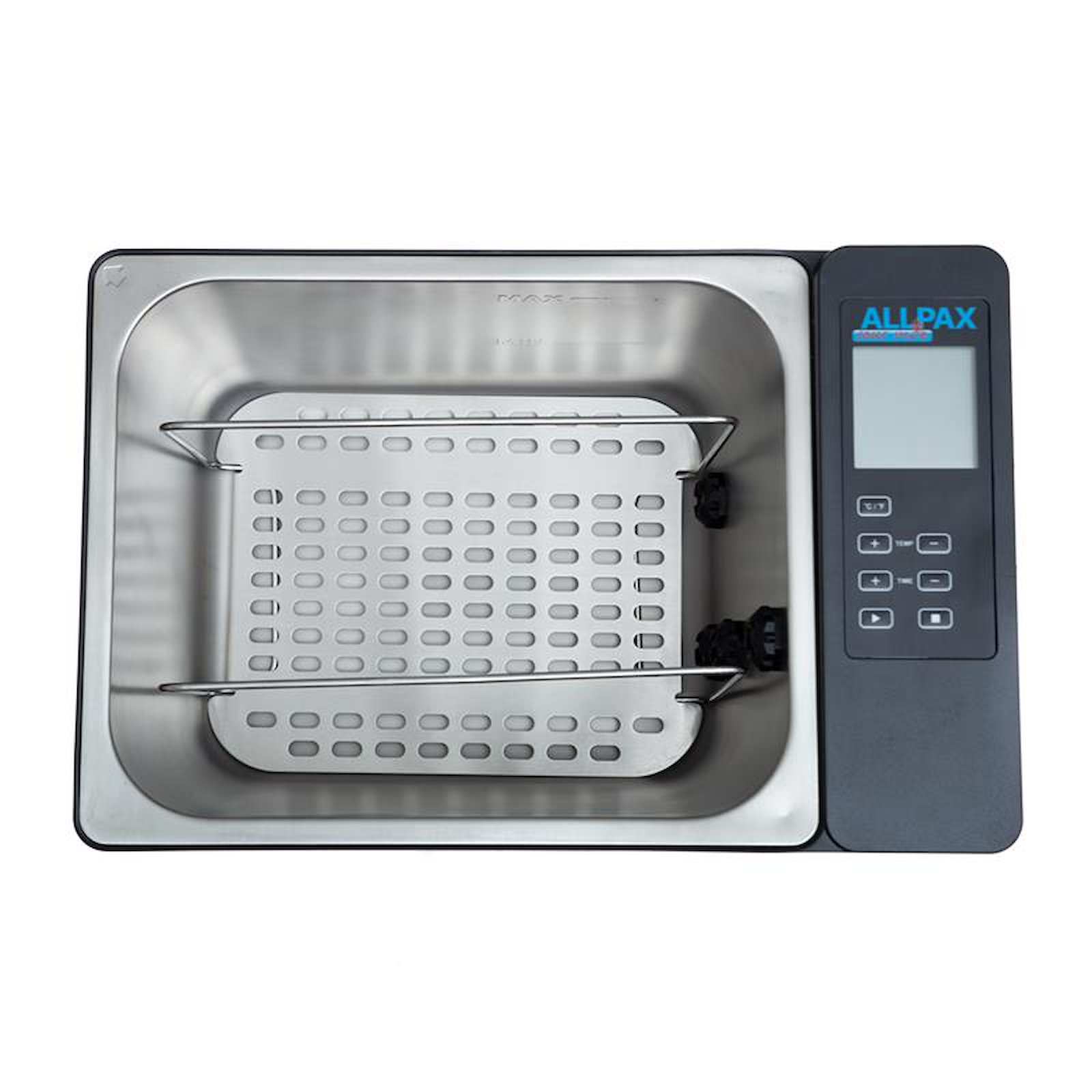 Sous vide Wasserbad Ansicht von oben