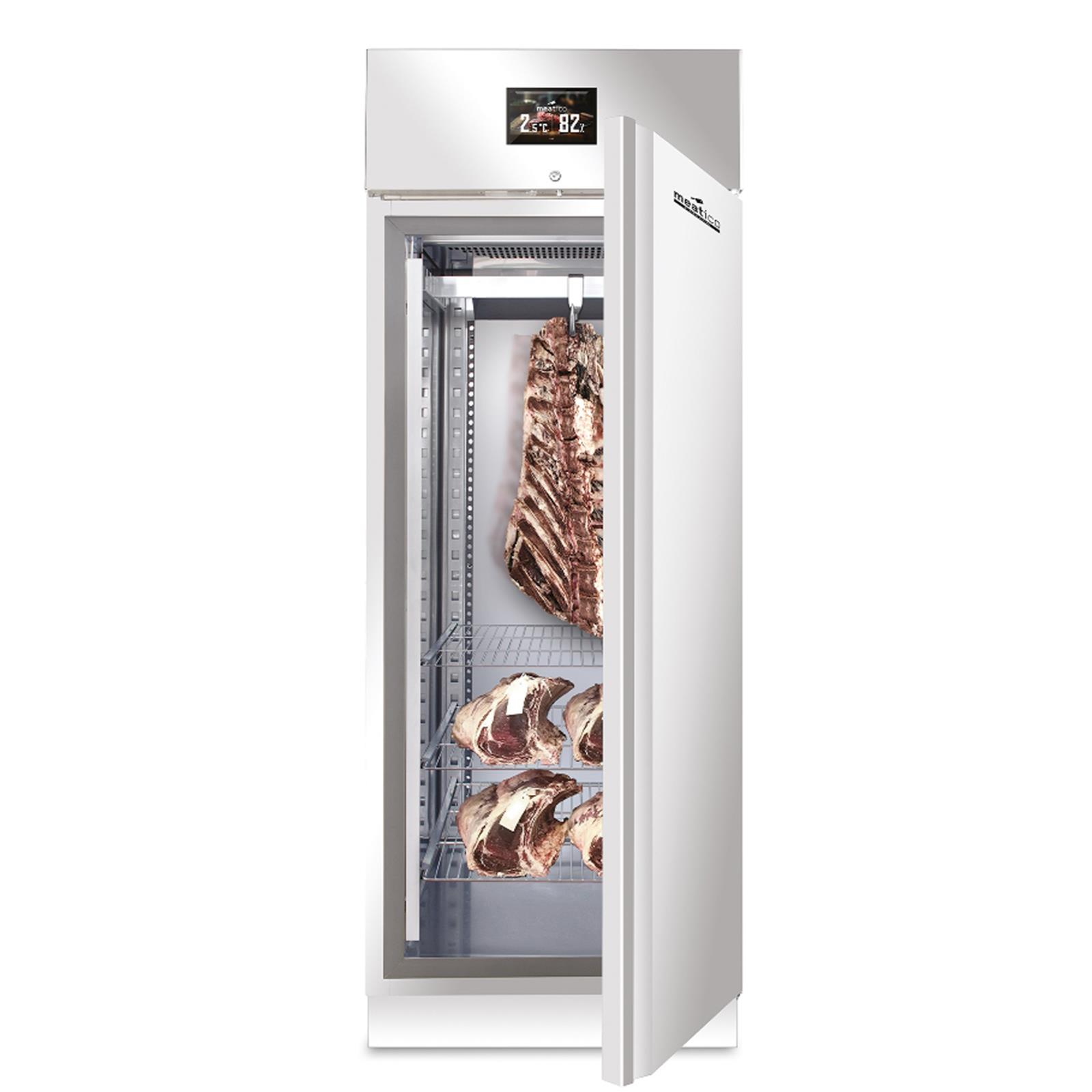 Fleischreifeschrank geöffnet Muster