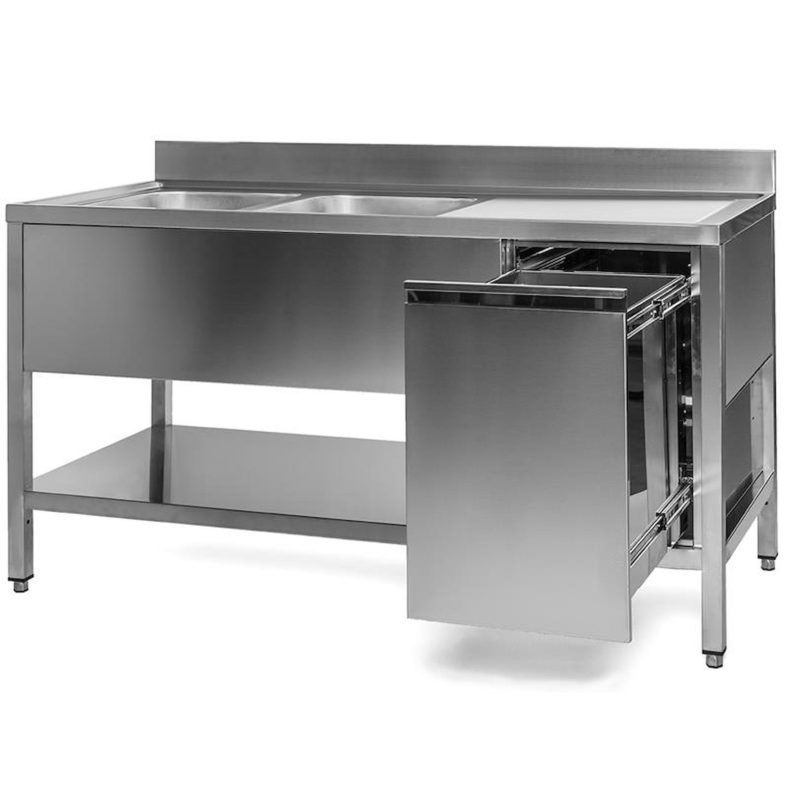Spülschrank mit Abfallbehälter