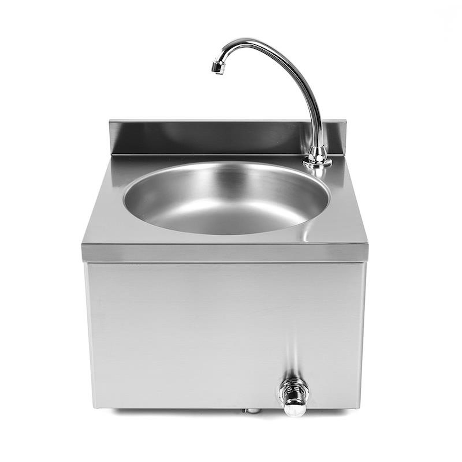 Waschbecken mit Knieschalter