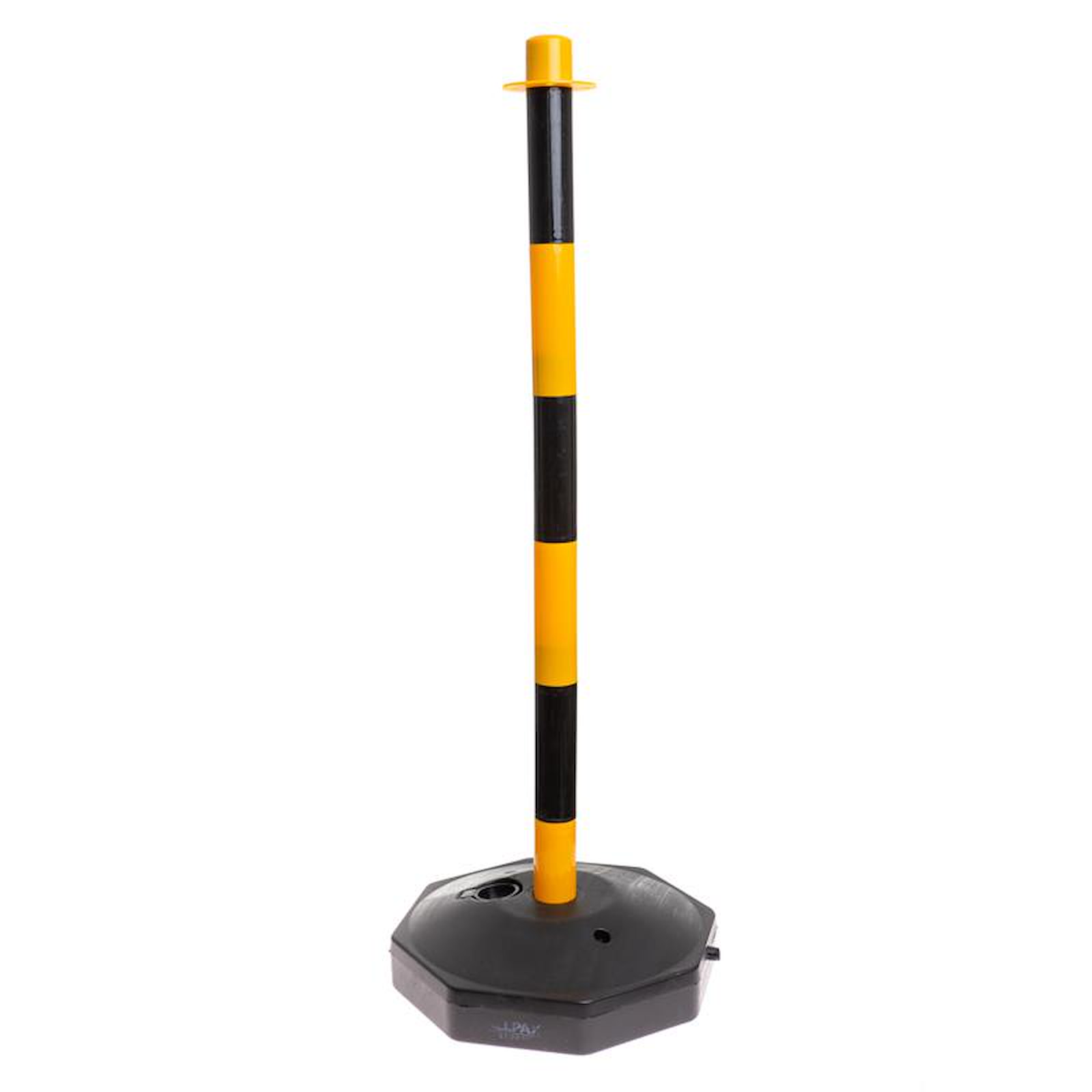 STOPPO Kettenpfosten gelb-schwarz
