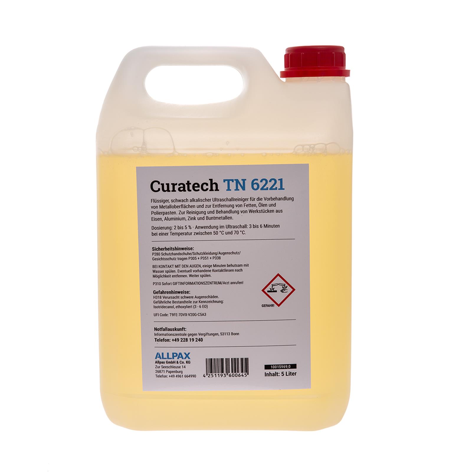 Allpax Curatech TN 6221 - 5 Liter