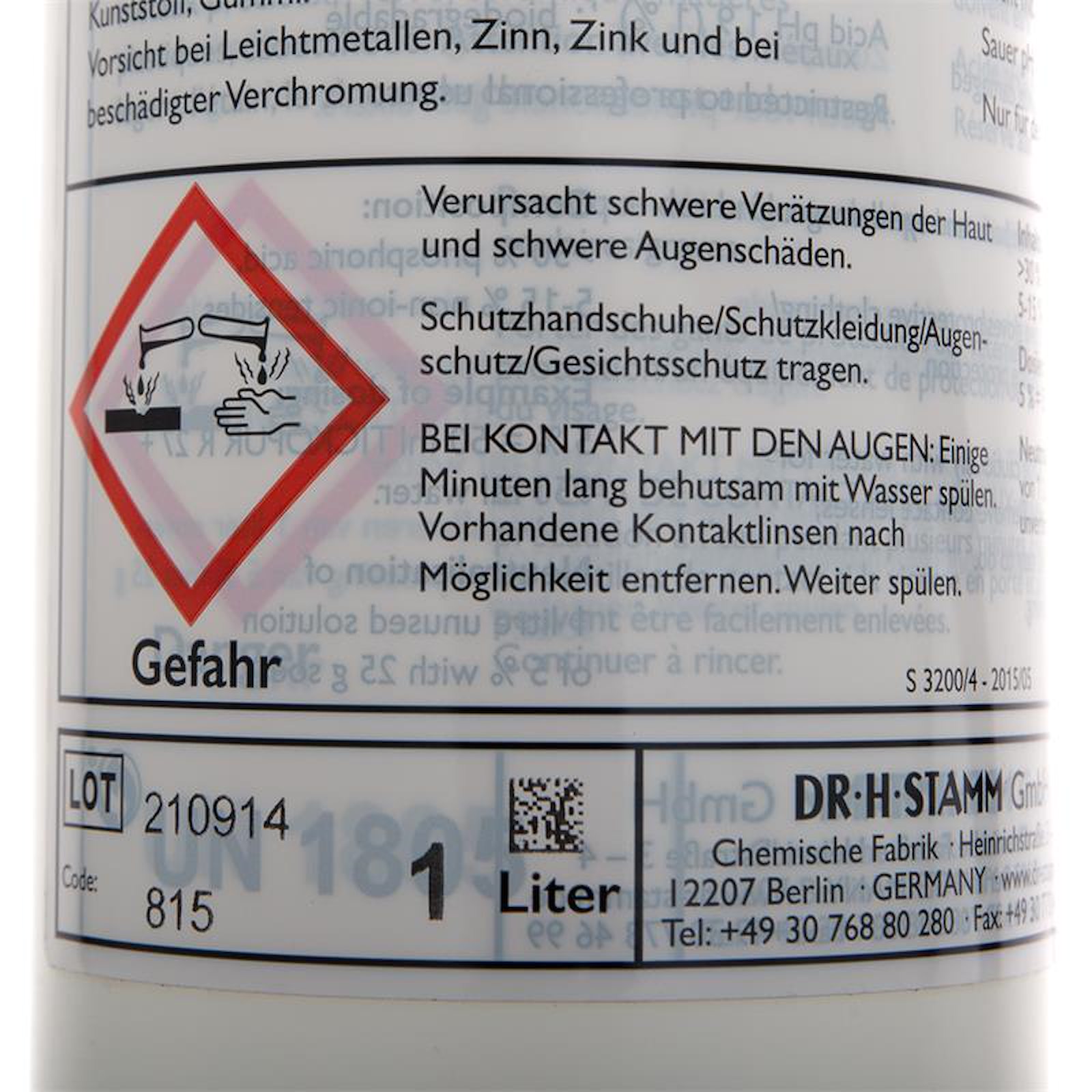 TICKOPUR R 27 Etikett