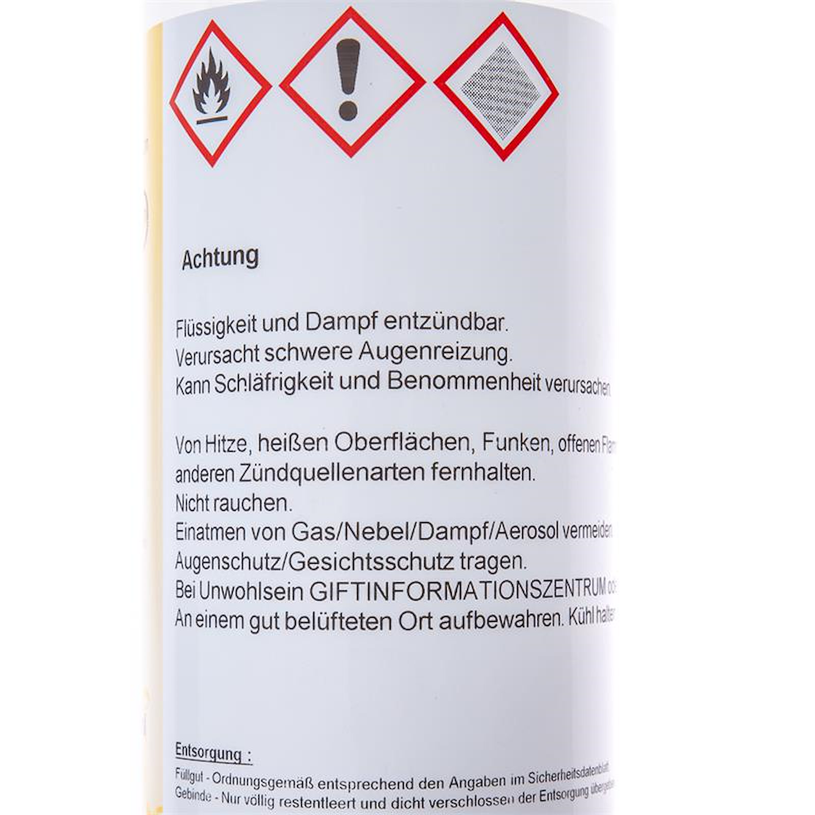 Tolo Sept Etikett Rückseite