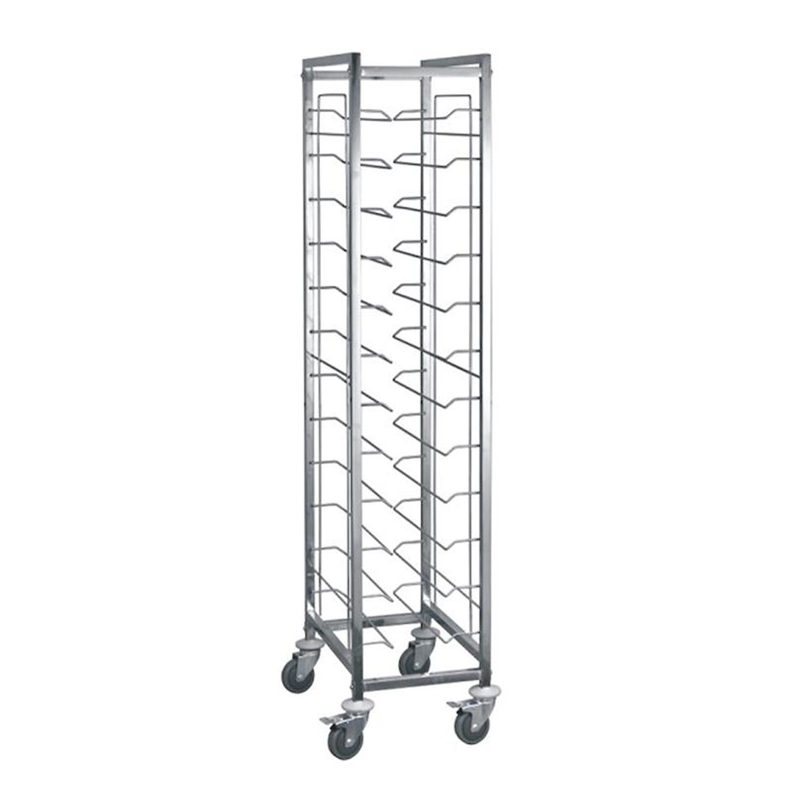 Regalwagen mit 12 Schienen