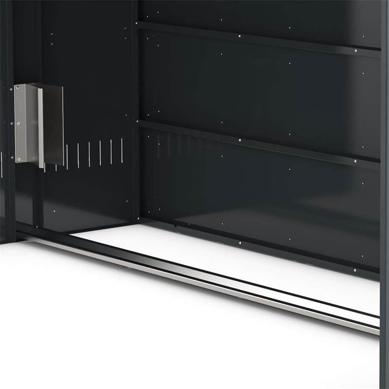 Anbausatz für Fahrradgarage