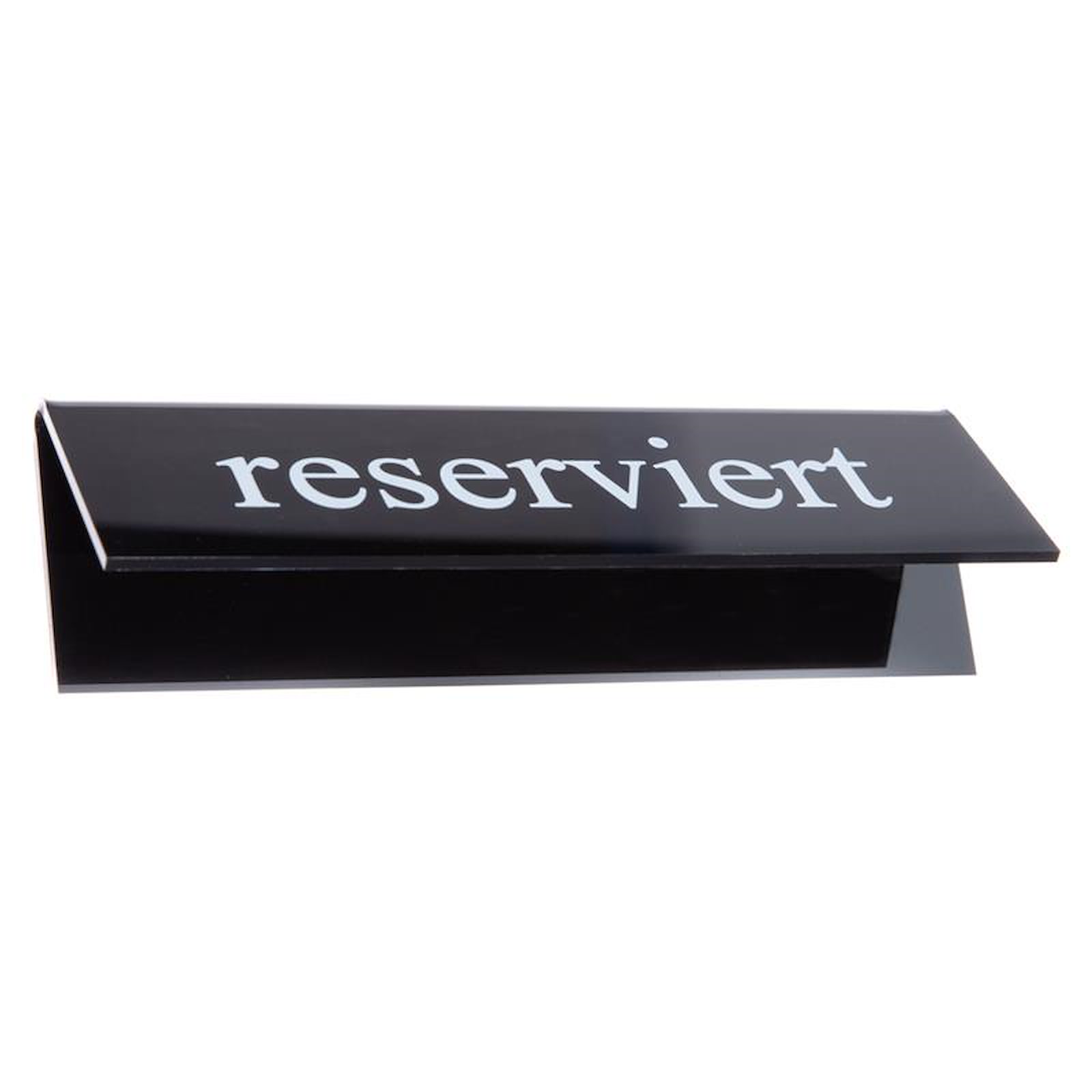 Tischschild reserviert