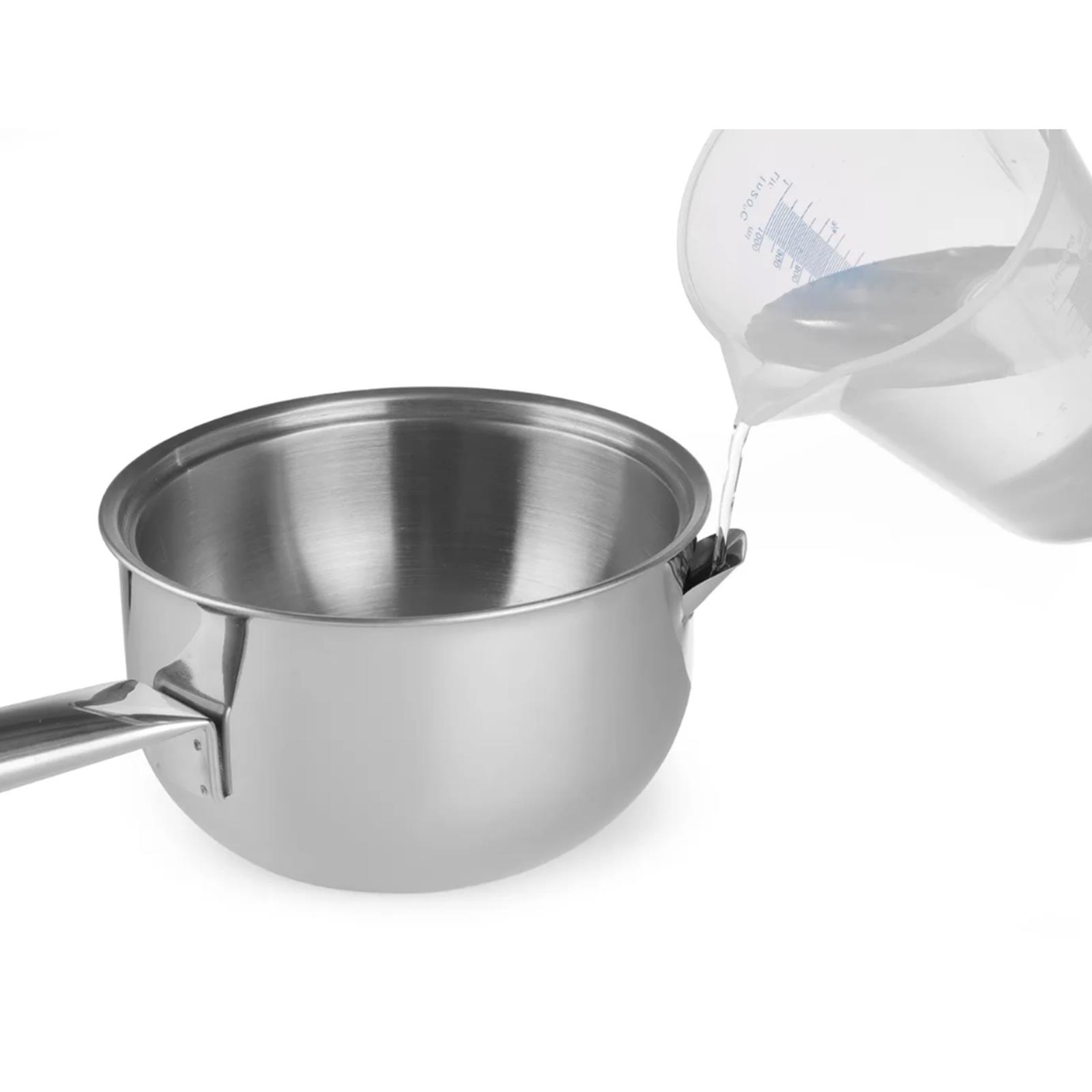 Bain-Marie Topf Edelstahl doppelwandig
