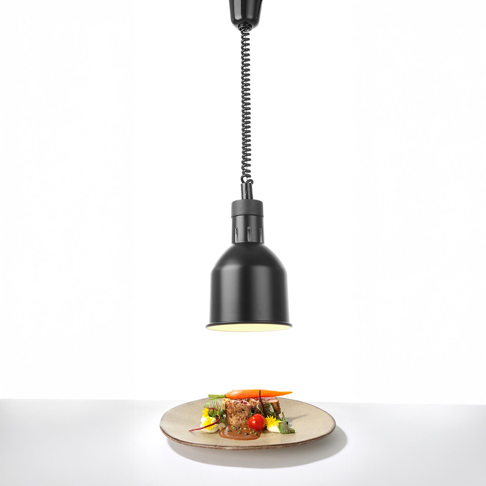 Hendi Gastro Wärmelampe schwarz