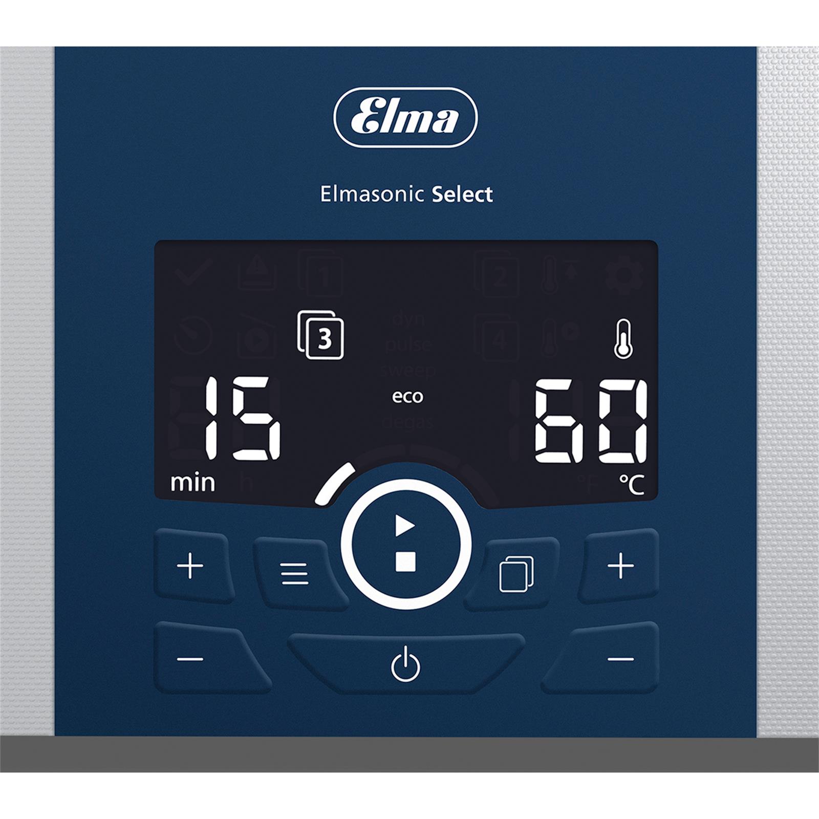 Ultraschallreiniger Display