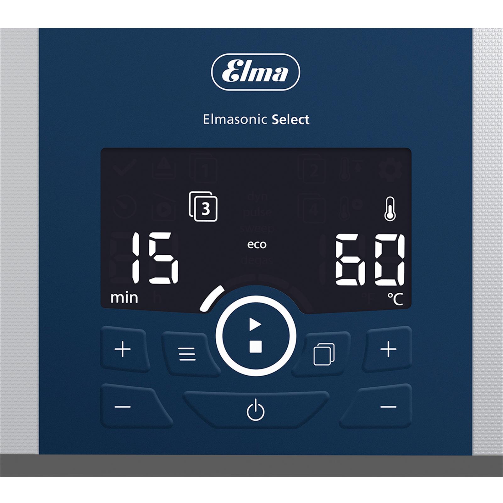 Ultraschallreiniger Display