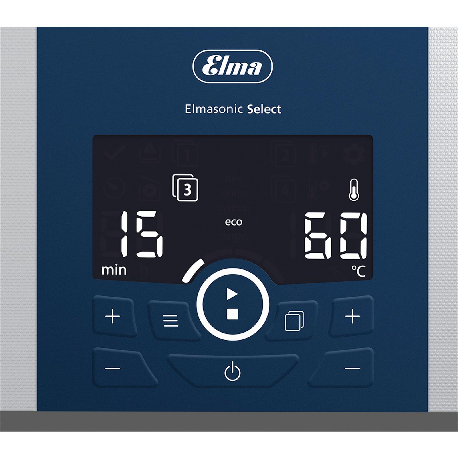 Ultraschallreiniger Display