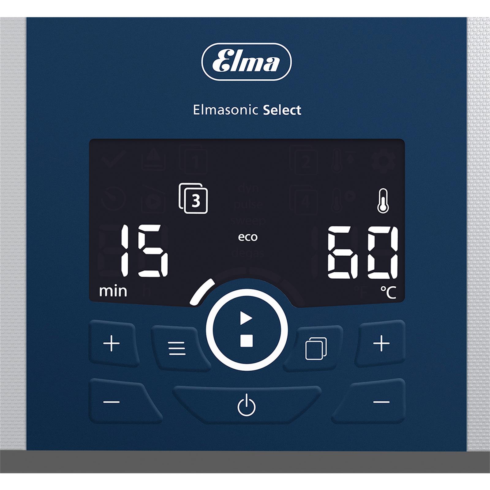 Ultraschallreiniger Display