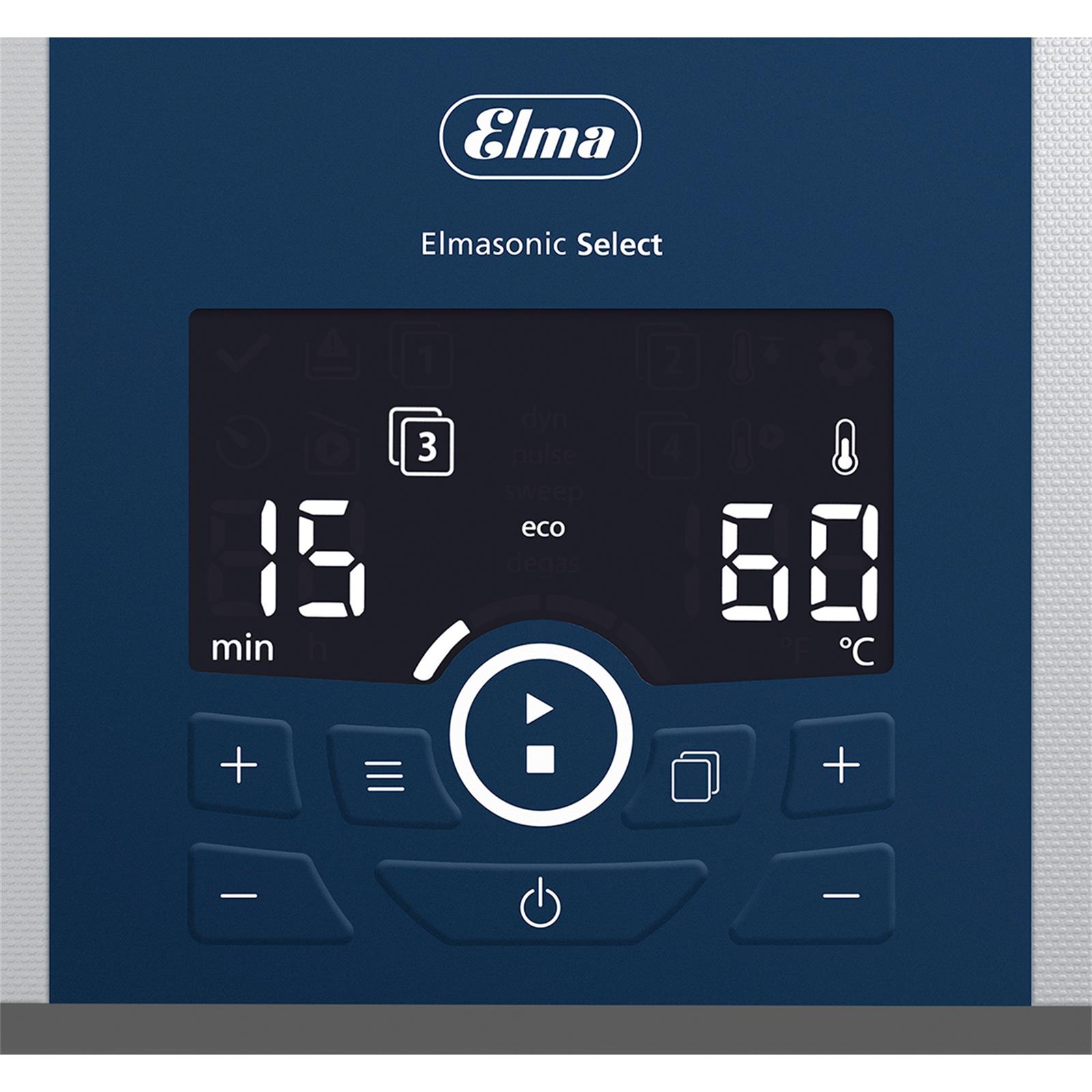 Ultraschallreiniger Display