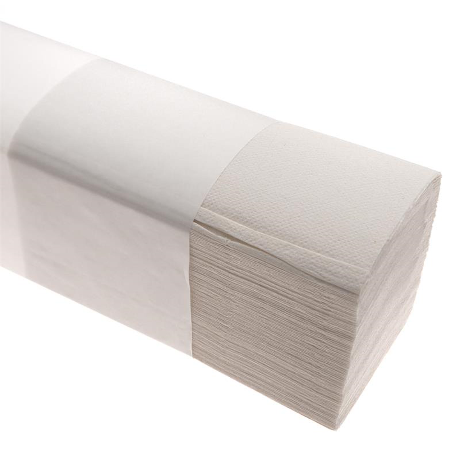 Faltpapierhandtücher von Oben