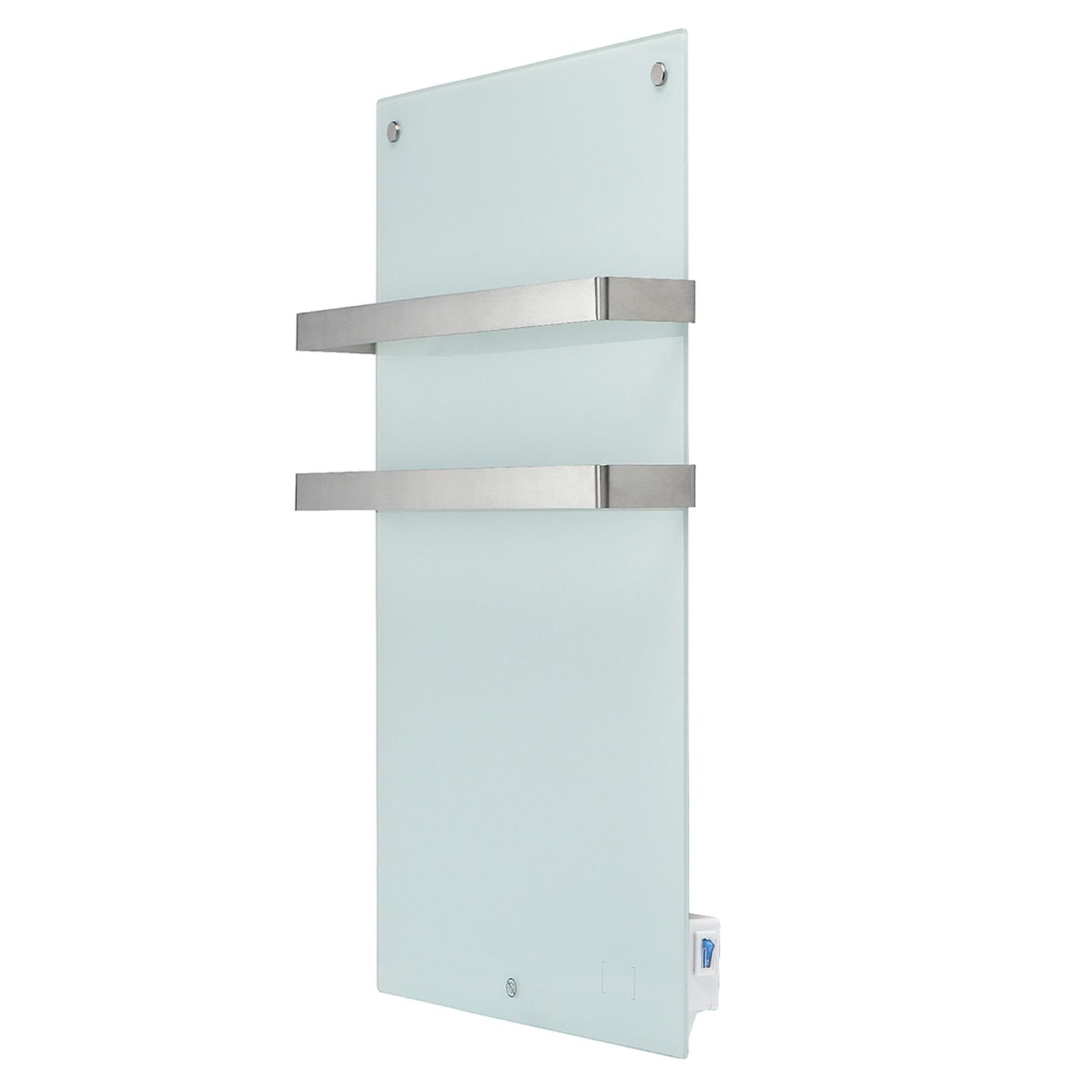Infrarotheizung mit 2 Handtuchhaltern