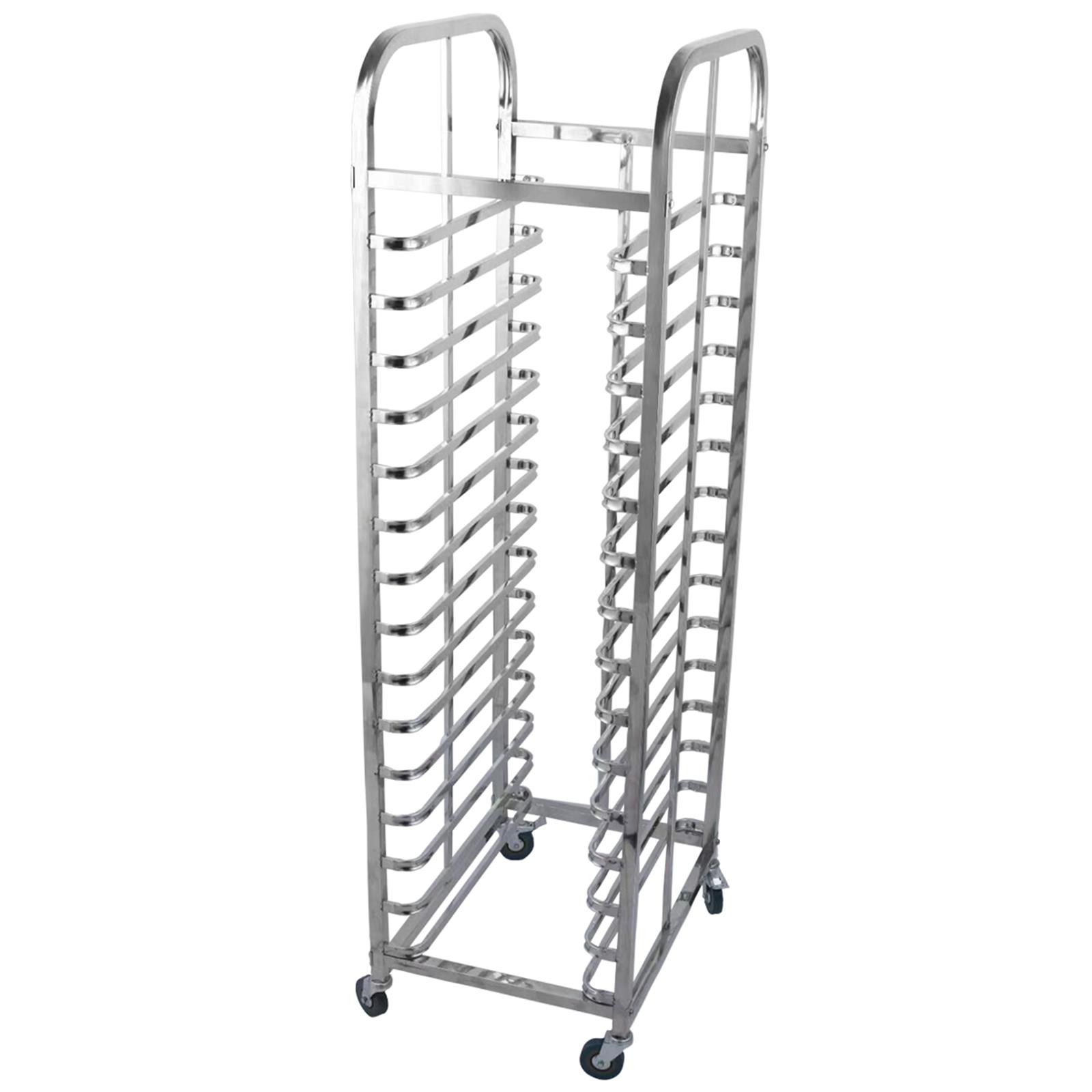 Regalwagen mit 15 Schienen