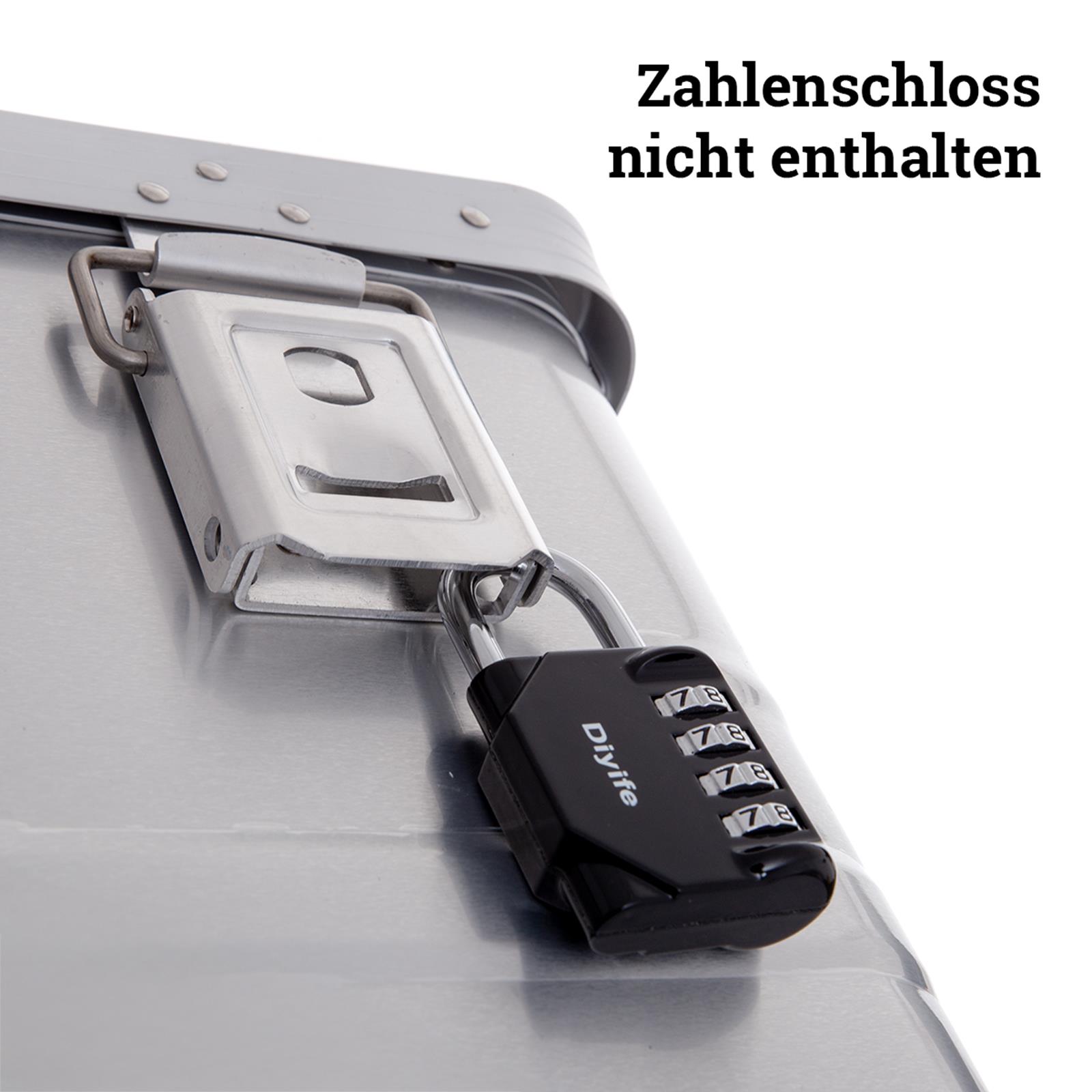 Alu Transportbox Zahlenschloss Beispiel