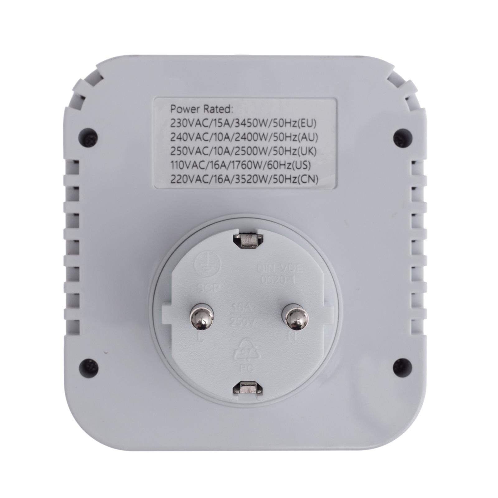 Thermostat Hinteransicht