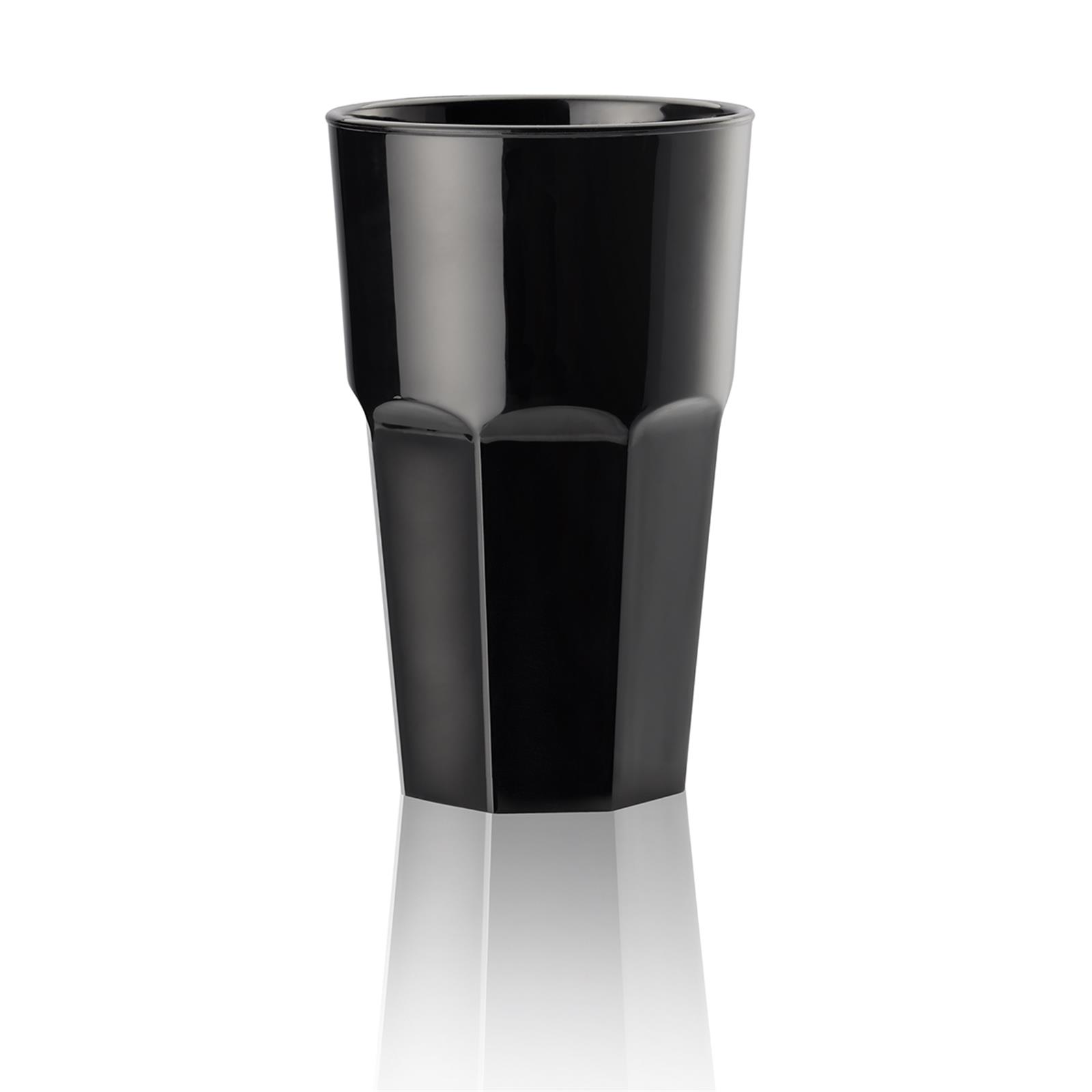 Longdrinkglas schwarz