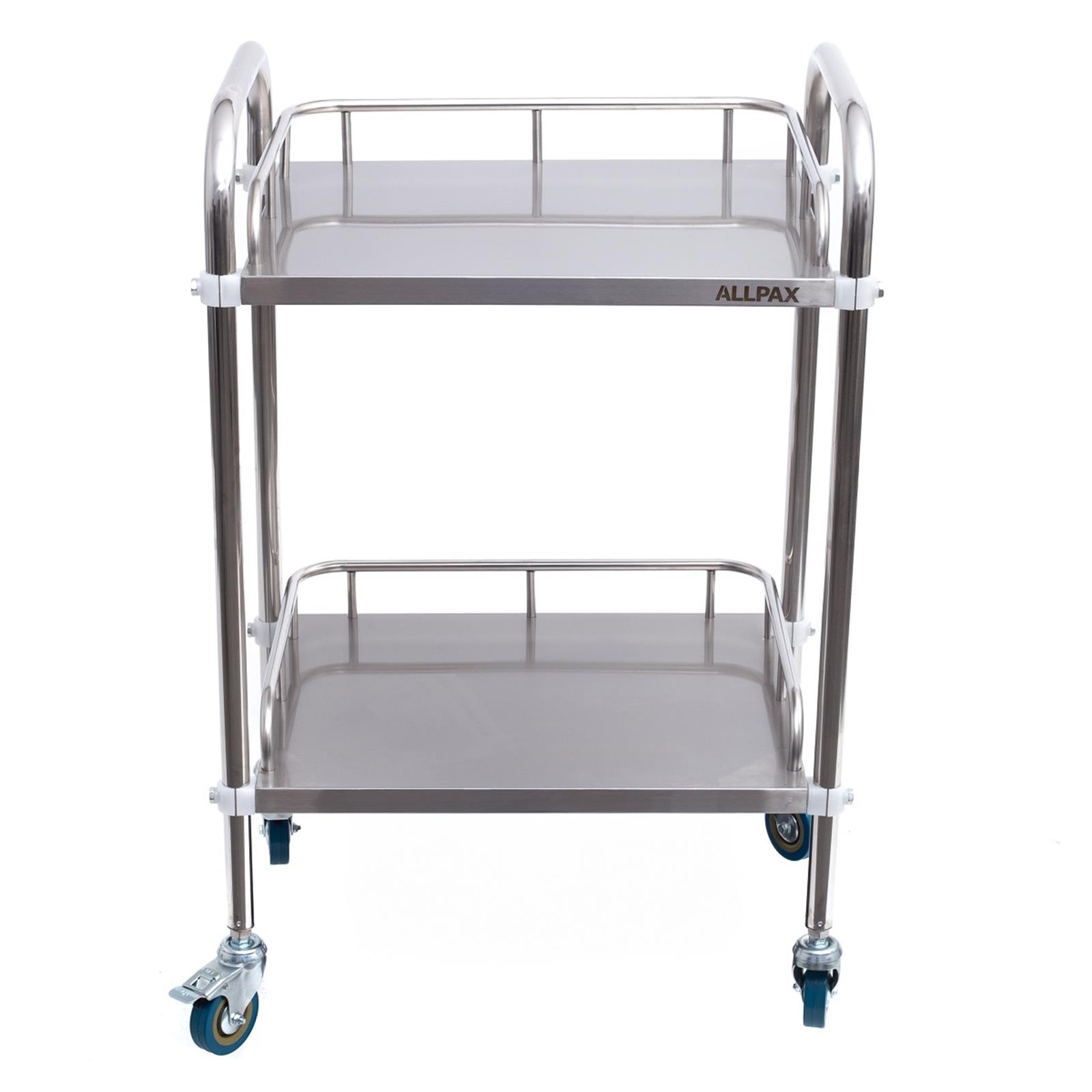 Laborwagen mit 2 Ablagen
