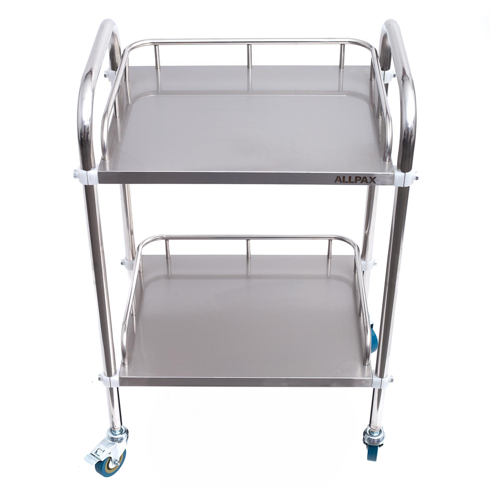 Laborwagen mit 2 Ablagen