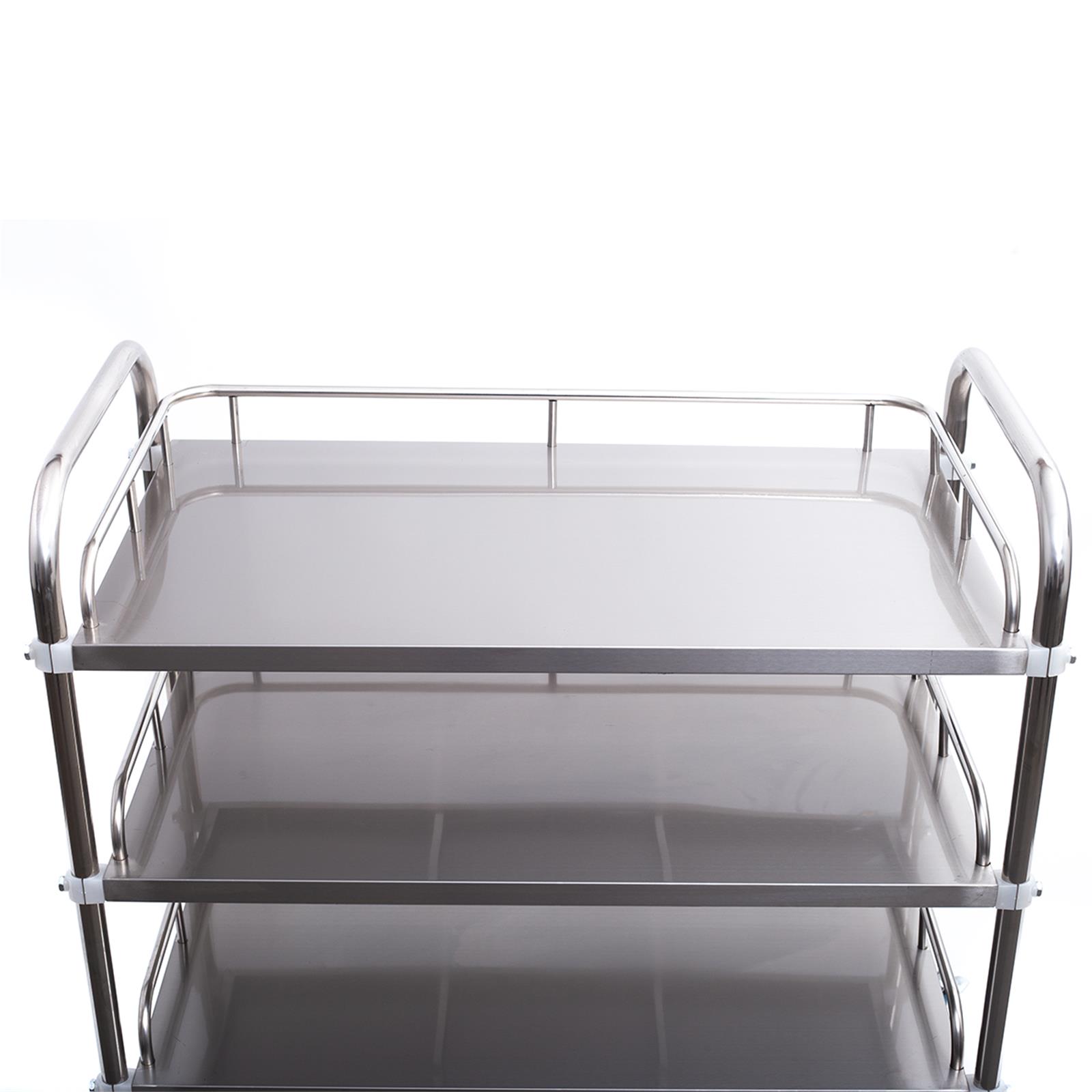 Laborwagen mit 3 Ablagen 80 x 48 x 86 cm