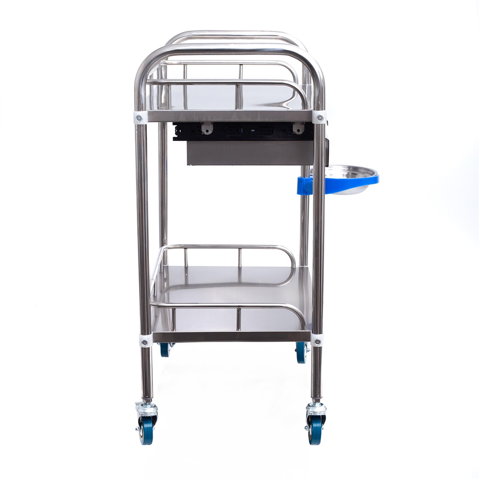 Laborwagen mit 2 Ablagen und 2 Schubladen