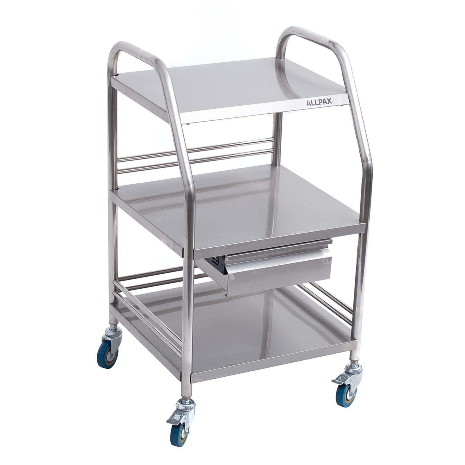Laborwagen mit 3 Ablagen