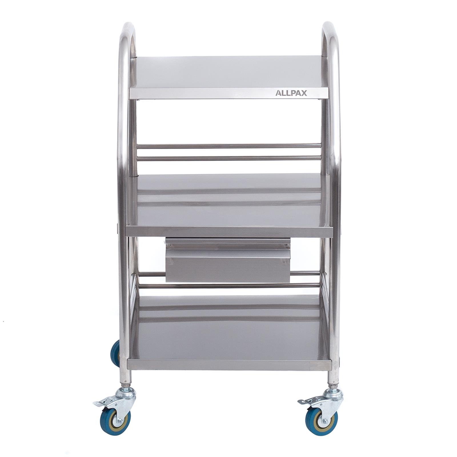 Laborwagen mit 3 Ablagen