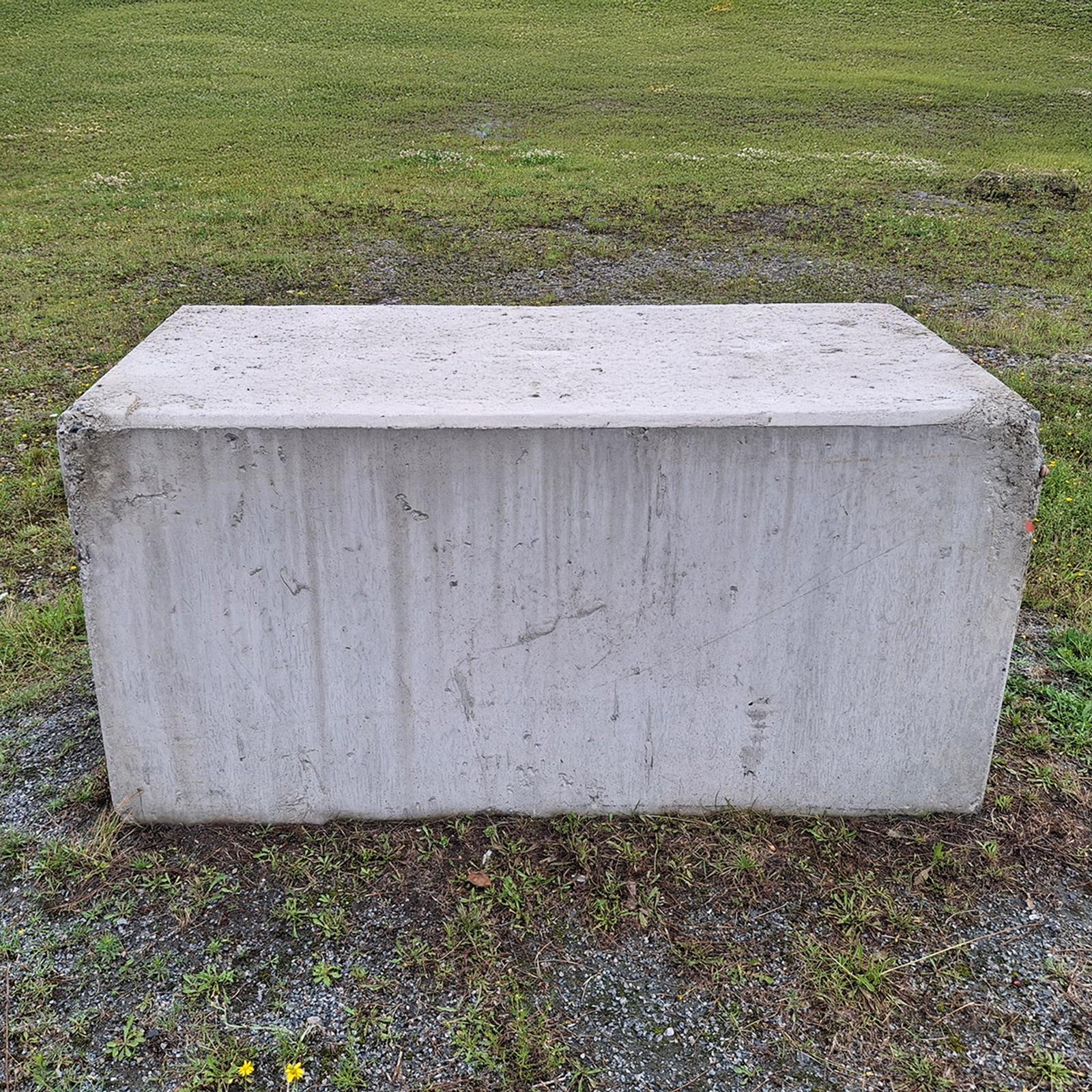 Betongussform glatt 160x80x80 cm