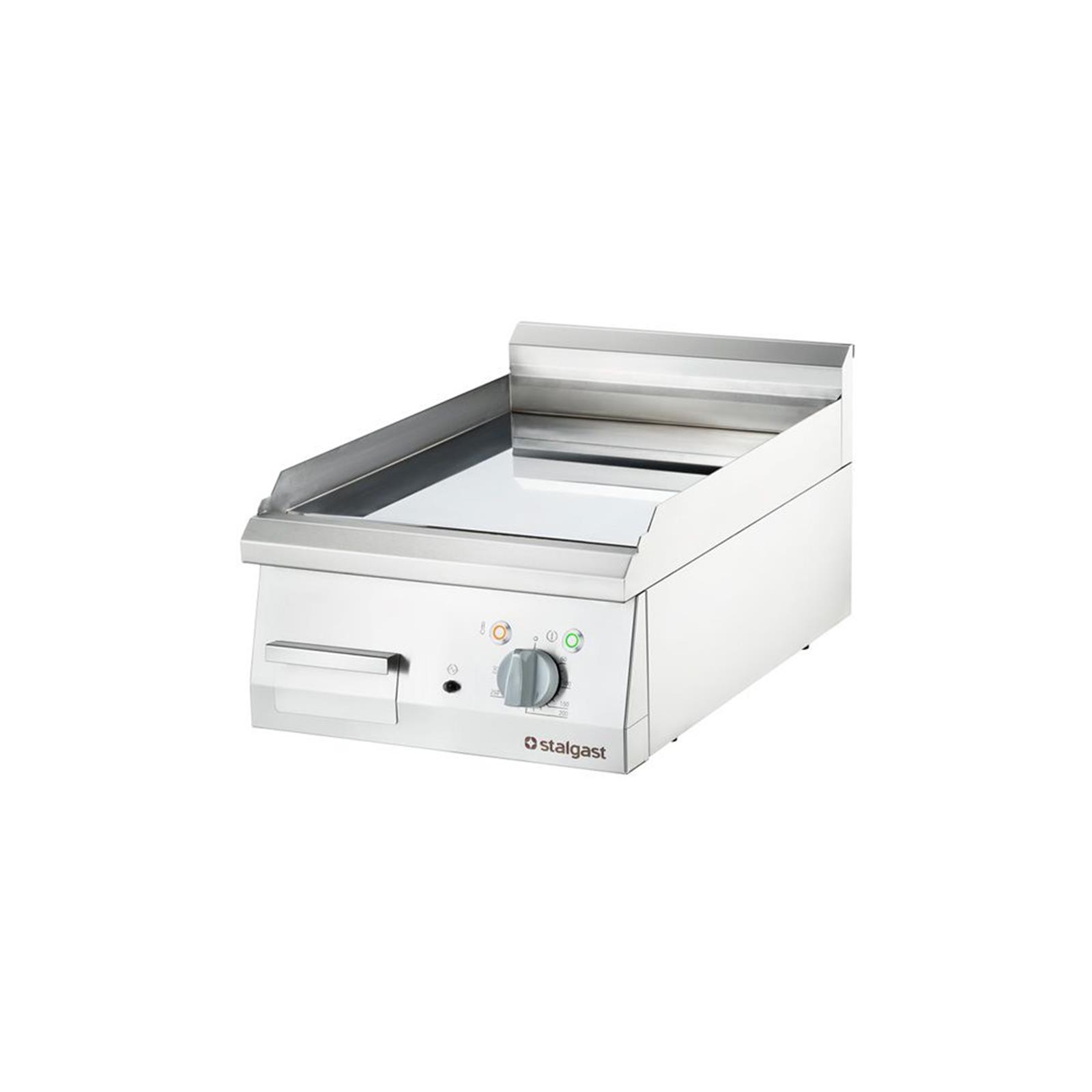 Verchromte Elektro-Griddleplatte 400x700 mm