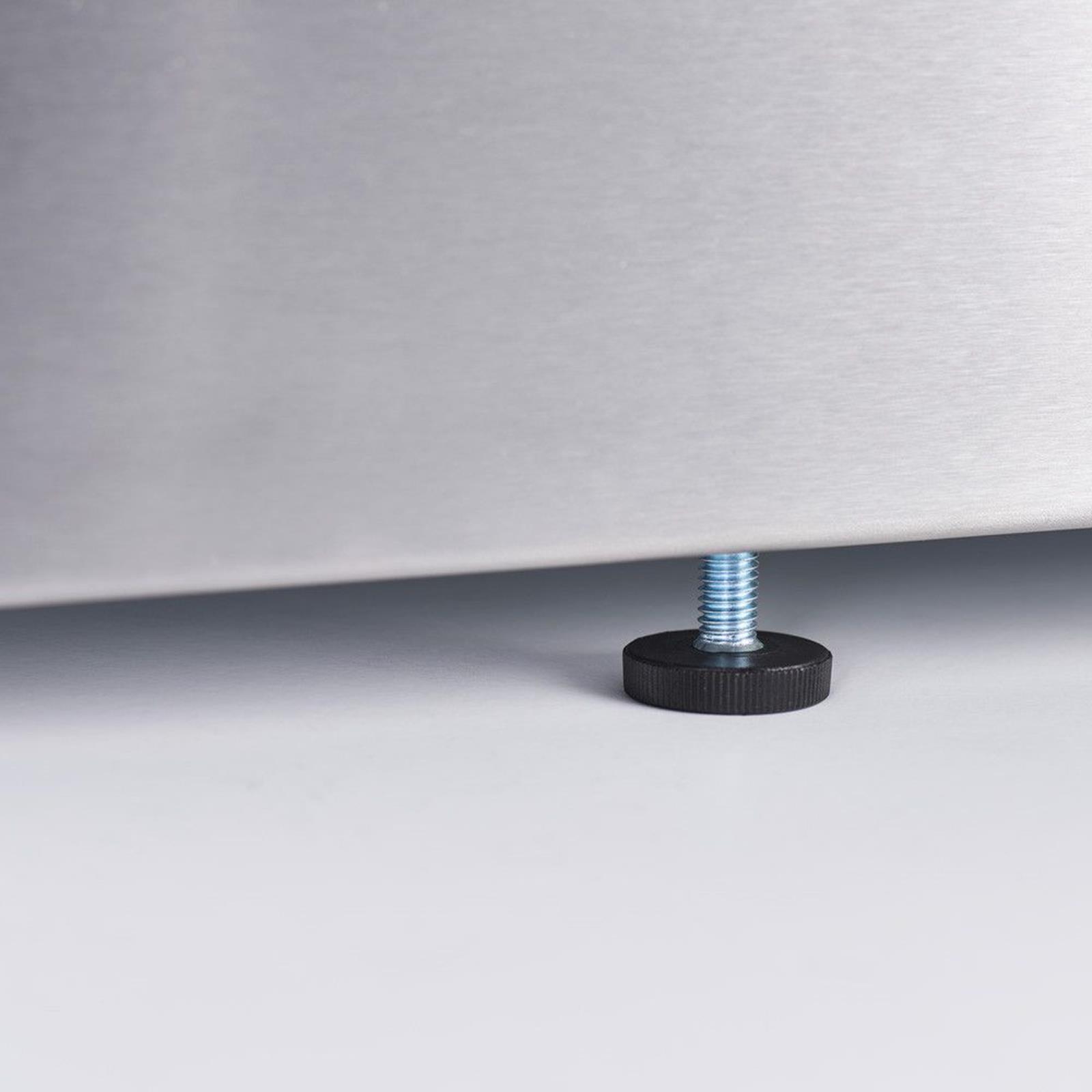 Verchromte Elektro-Griddleplatte 400x700 mm