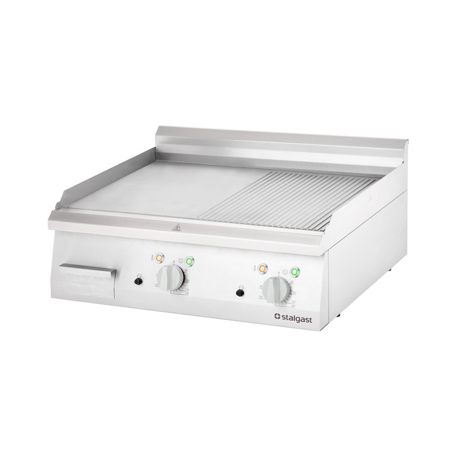 Elektro-Griddleplatte Serie 700 ND - glatt, gerillt oder halb &amp; halb