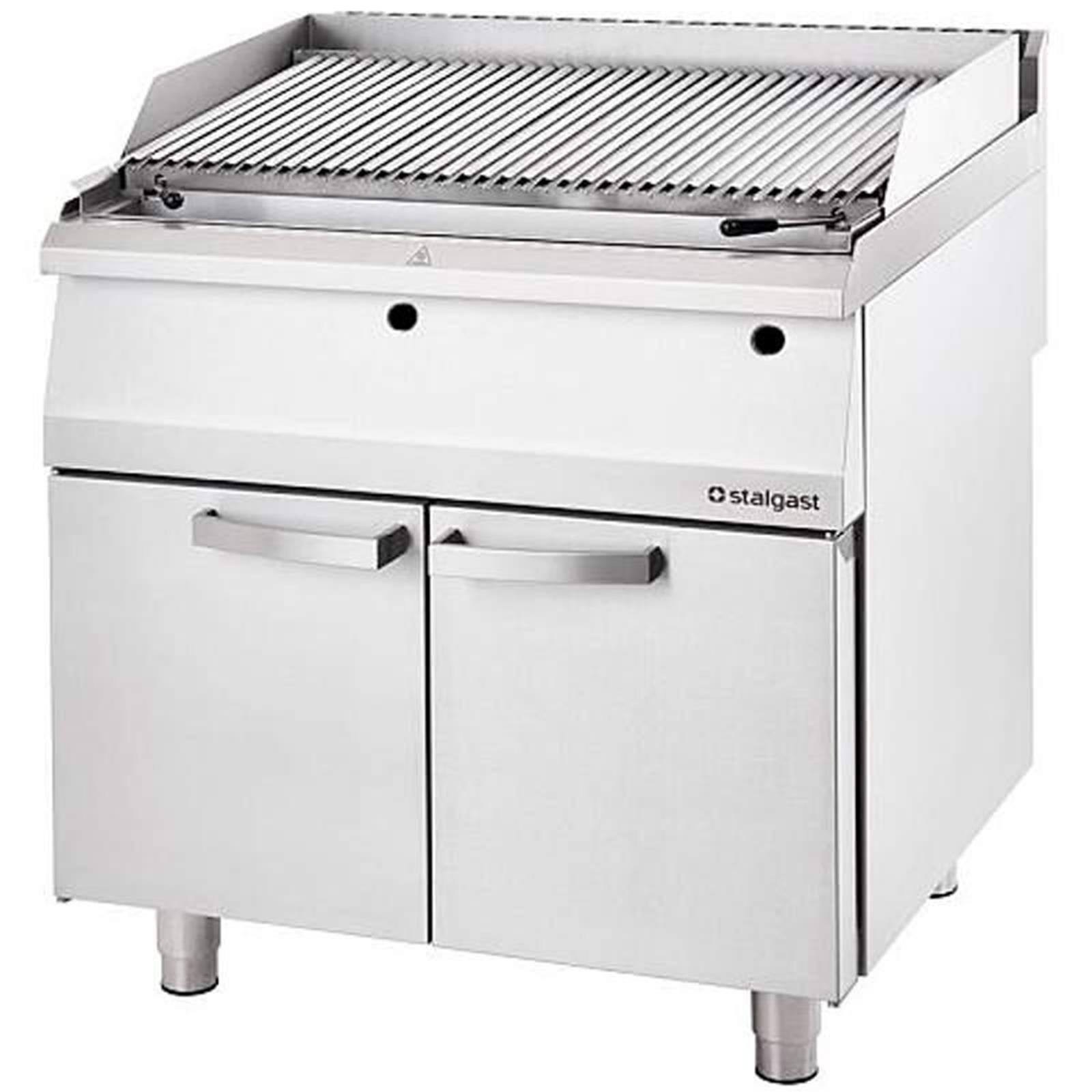 Gas-Lavastein-Grill Serie 700 ND Standger&auml;t, 400 oder 800 mm Breite