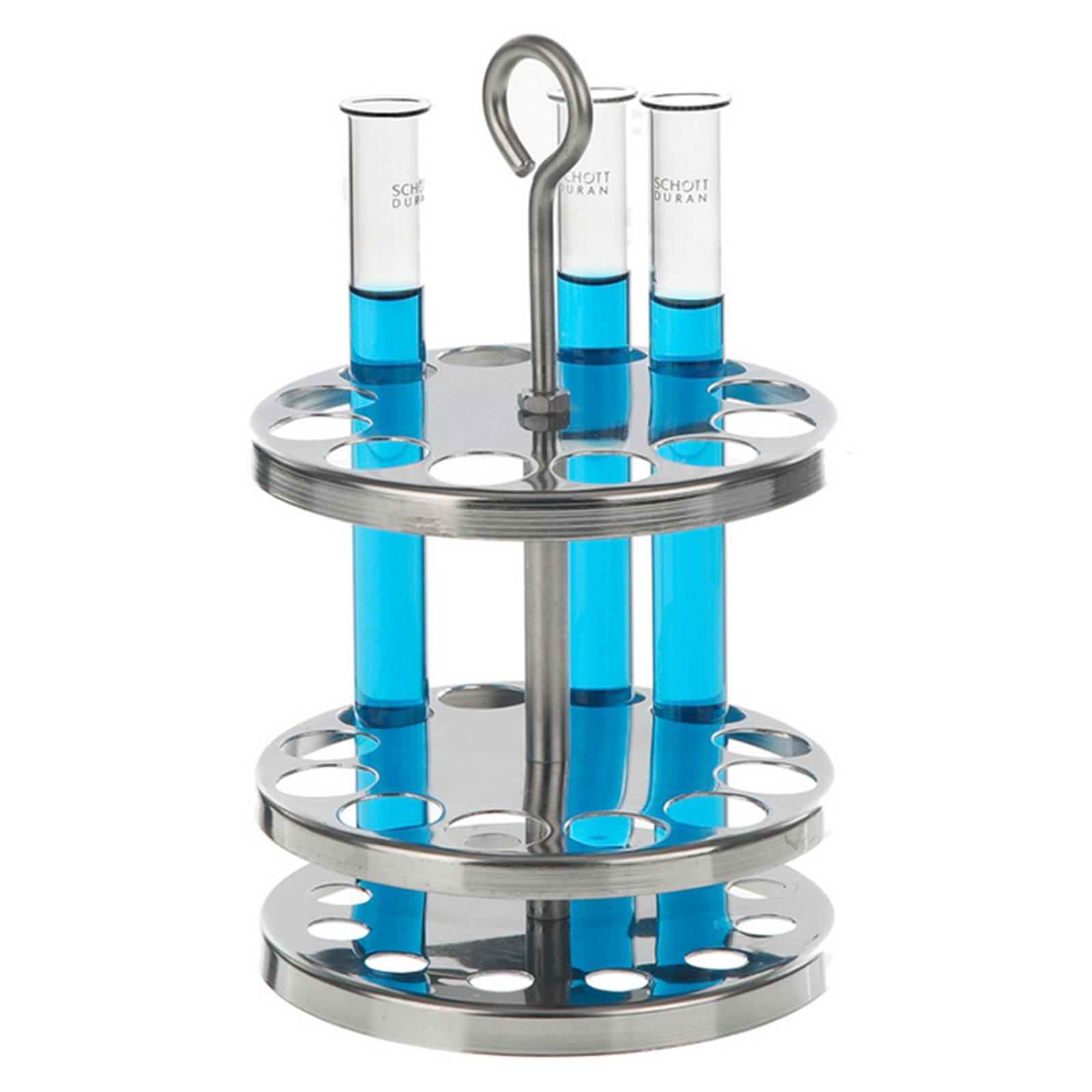 Reagenzglasgestell mit Reagenzgäsern
