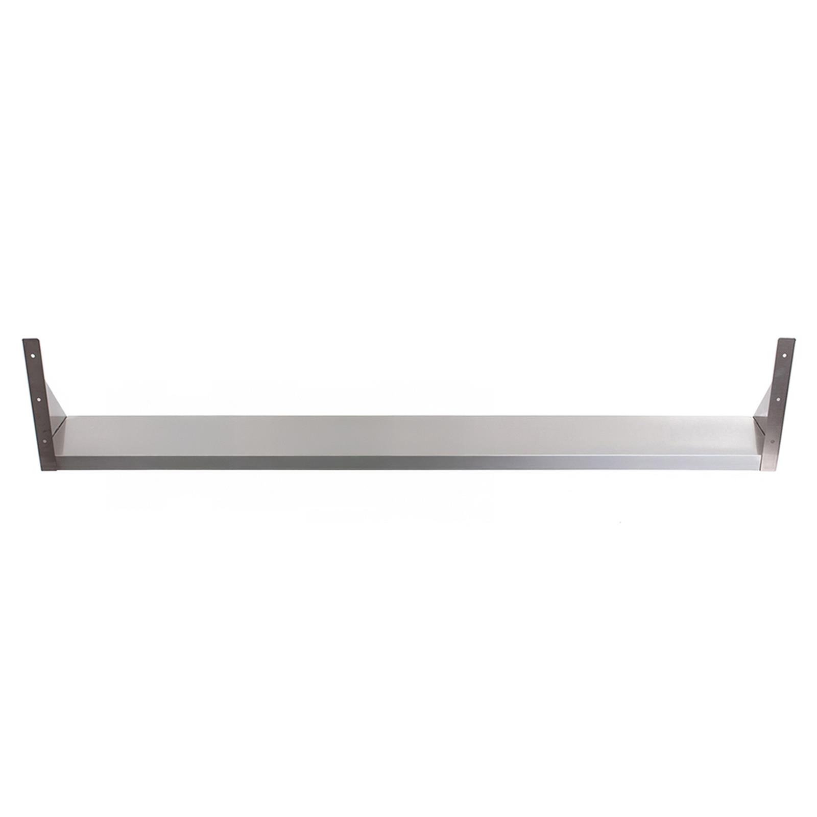 Wandboard Edelstahl Rückseite