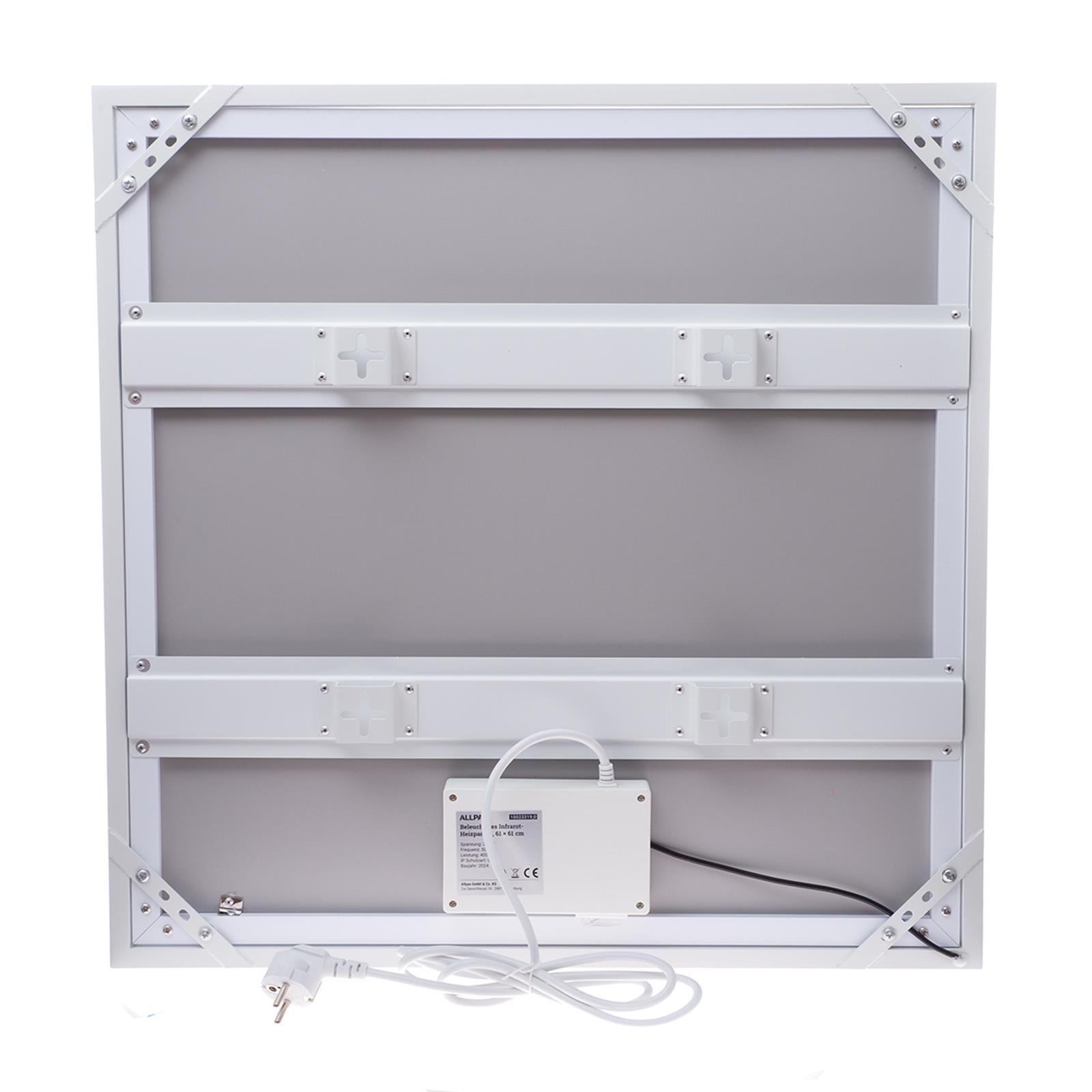 Infrarotheizung mit Licht 400 Watt