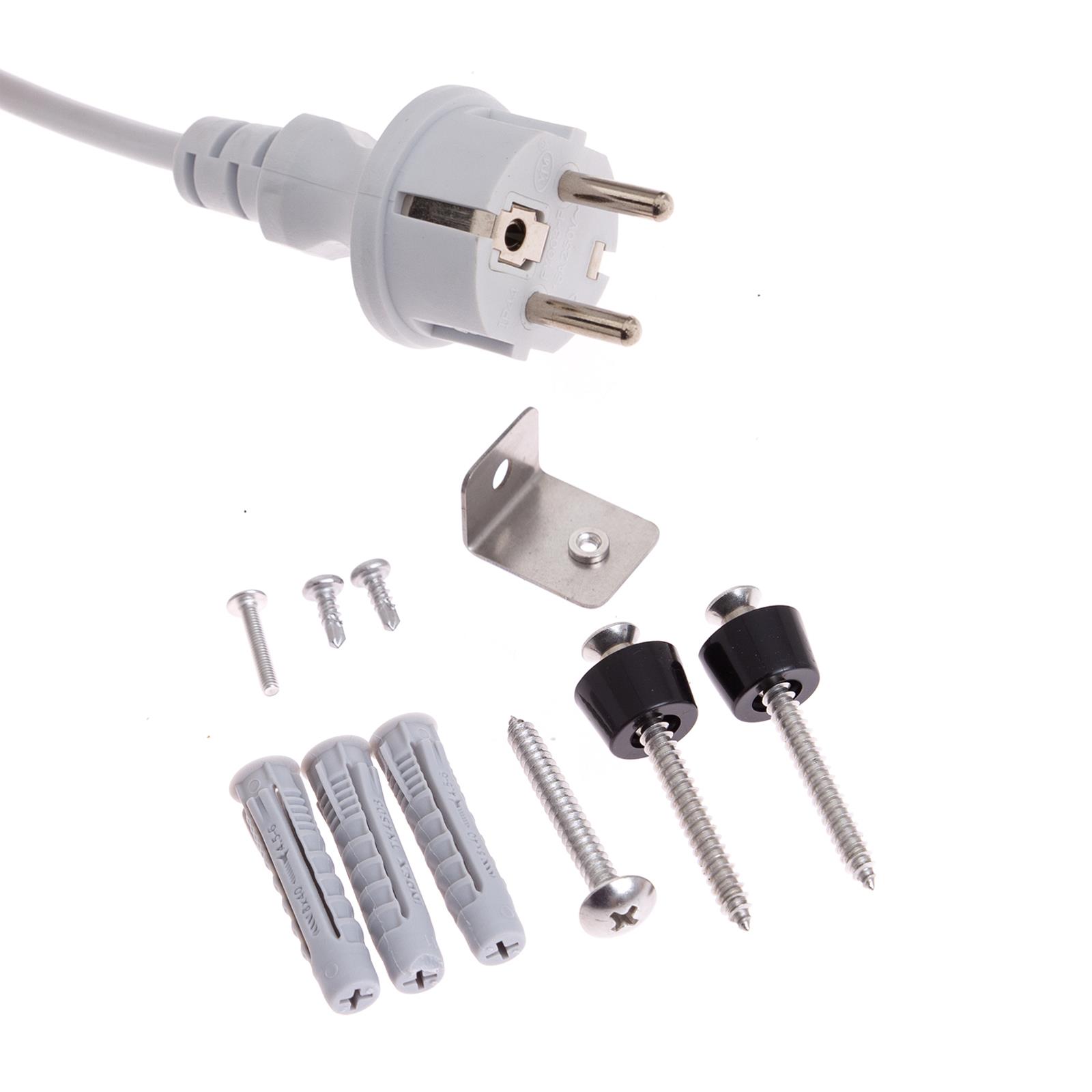 Handtuchheizkörper 930 W aus Aluminium