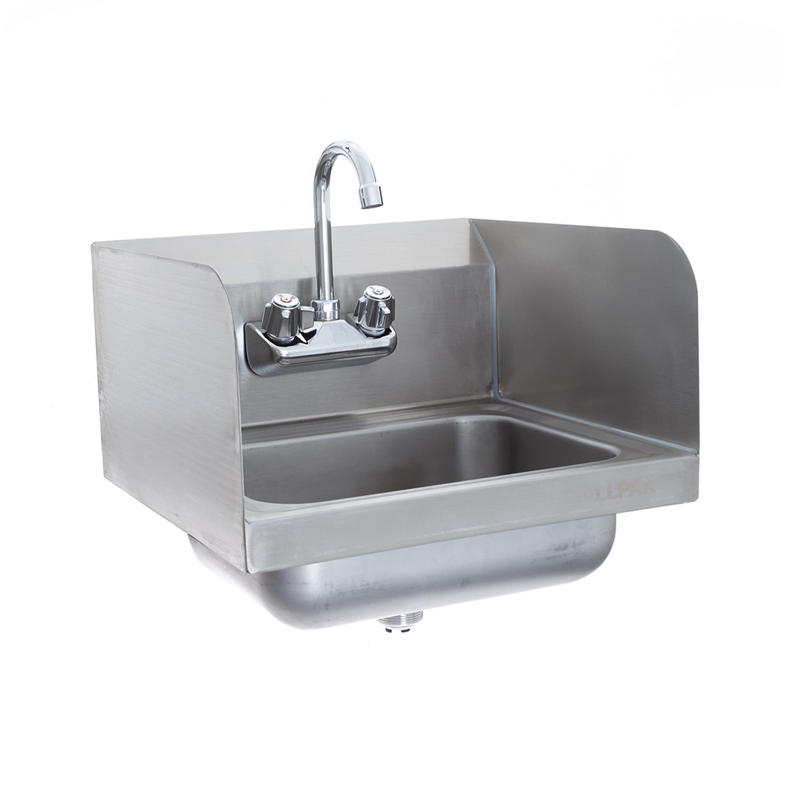 Handwaschbecken mit Seitenwänden