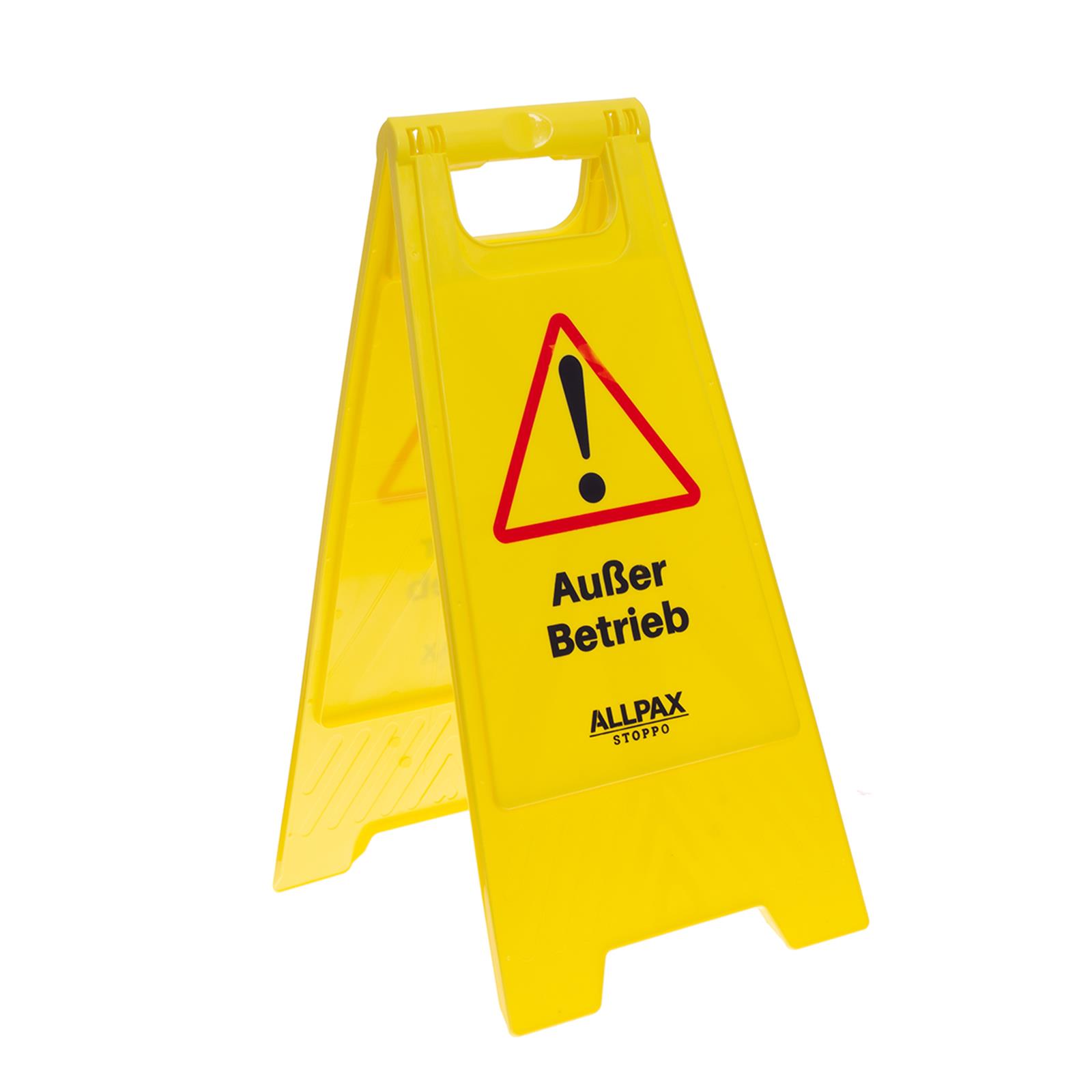Aufsteller Außer Betrieb