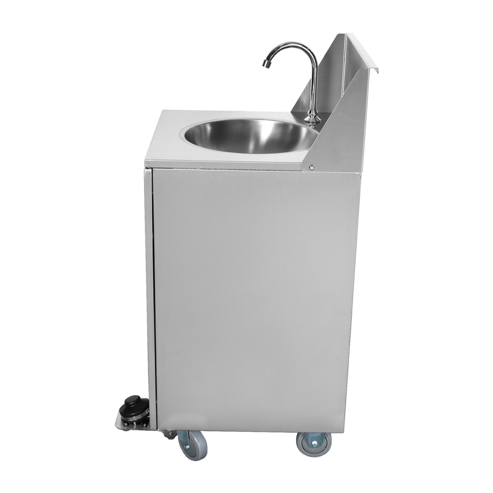 Waschbecken seitlich
