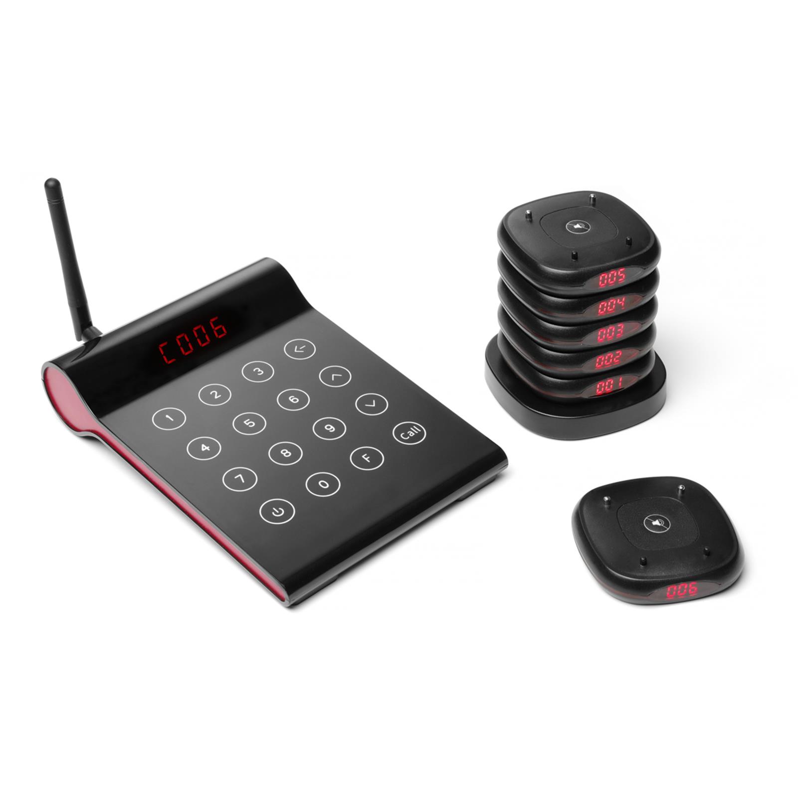 Pager-System inkl. 10 Pager