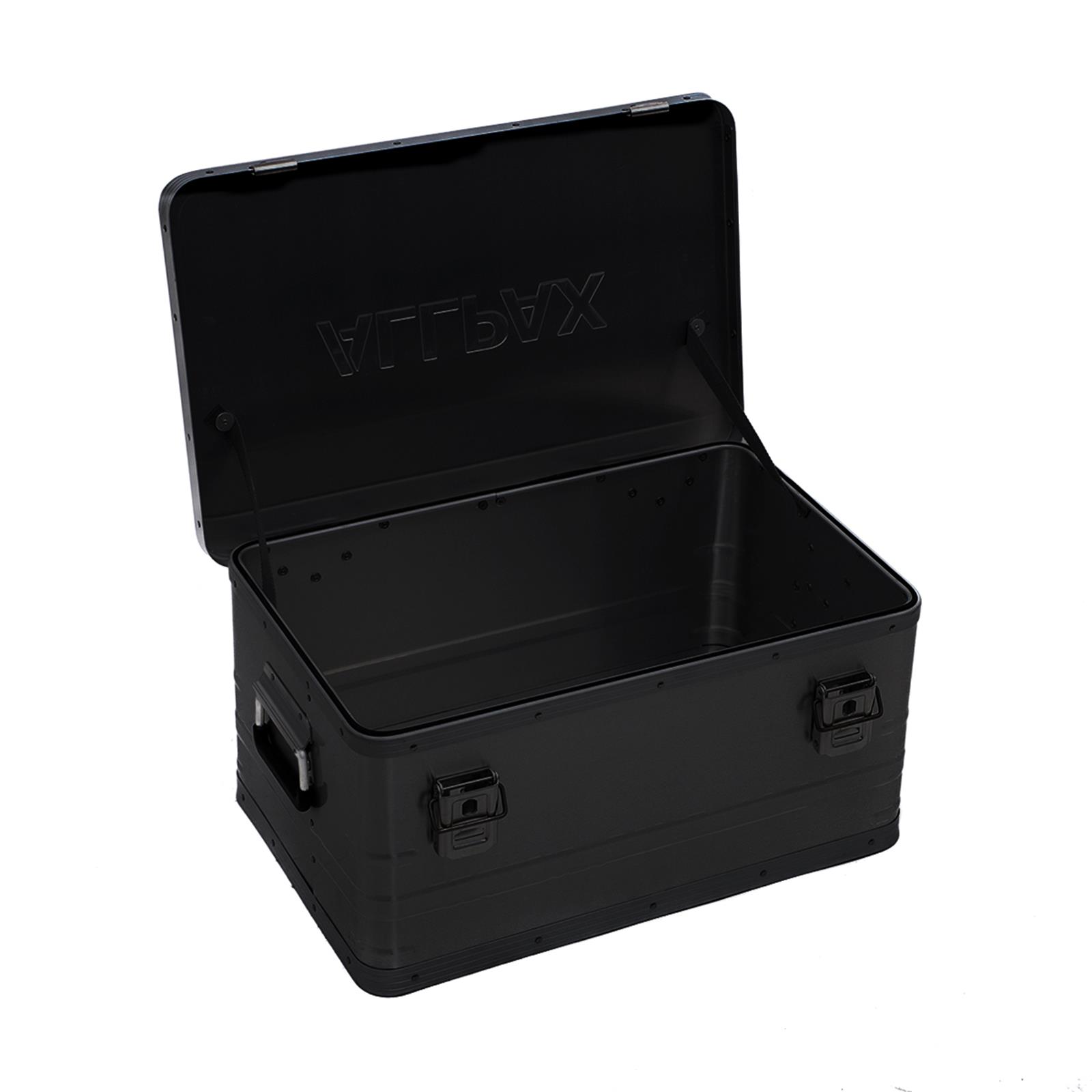 Transportbox geöffnet